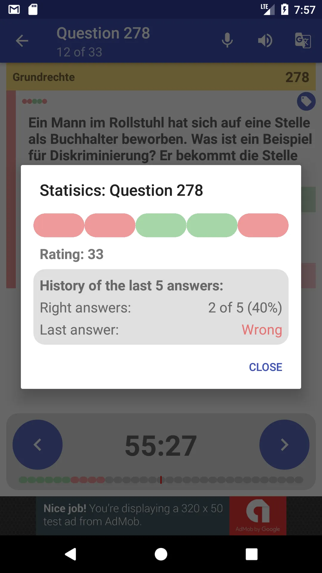 Leben In Deutschland Test | Indus Appstore | Screenshot