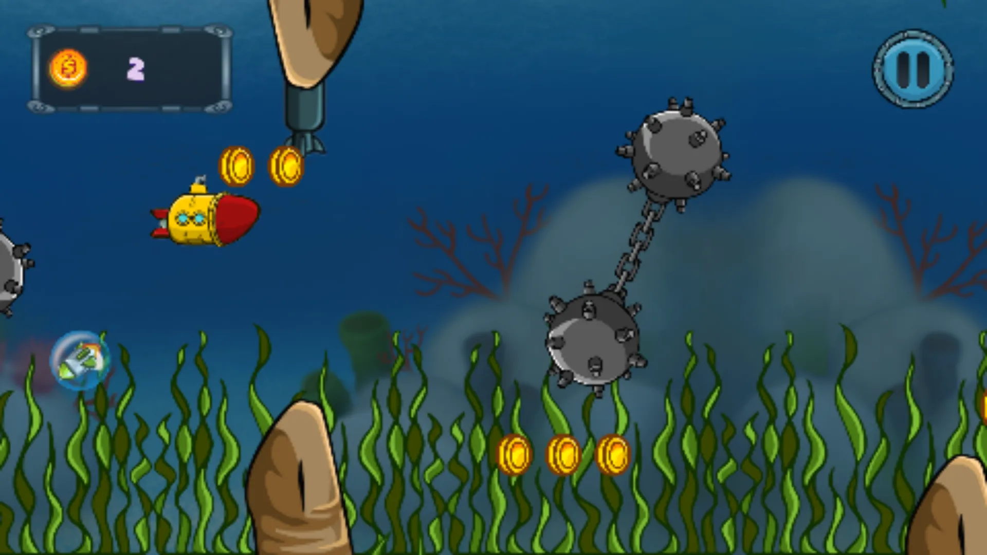 submarine escape | Indus Appstore | Screenshot