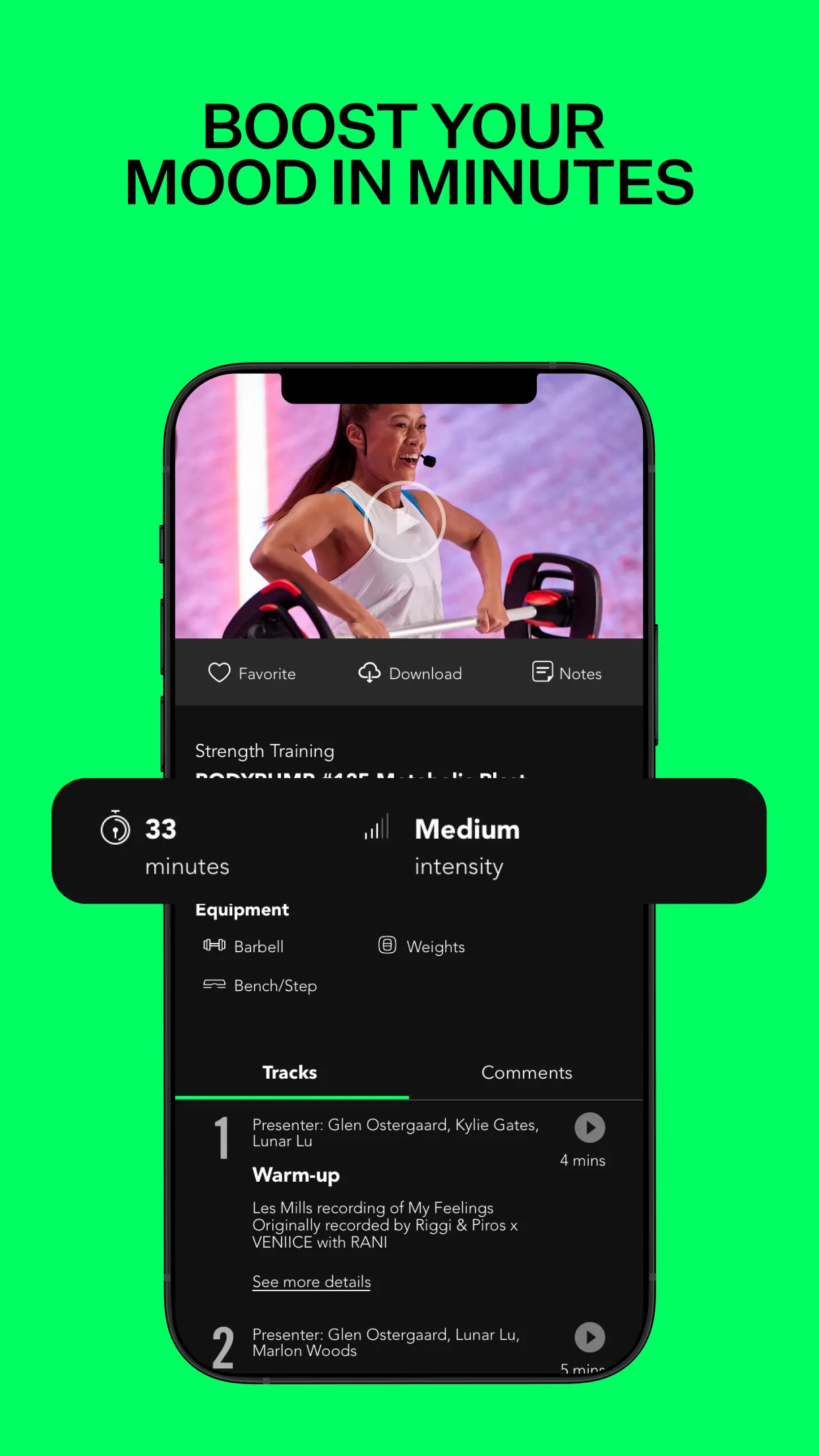 LES MILLS+: home workout app | Indus Appstore | Screenshot