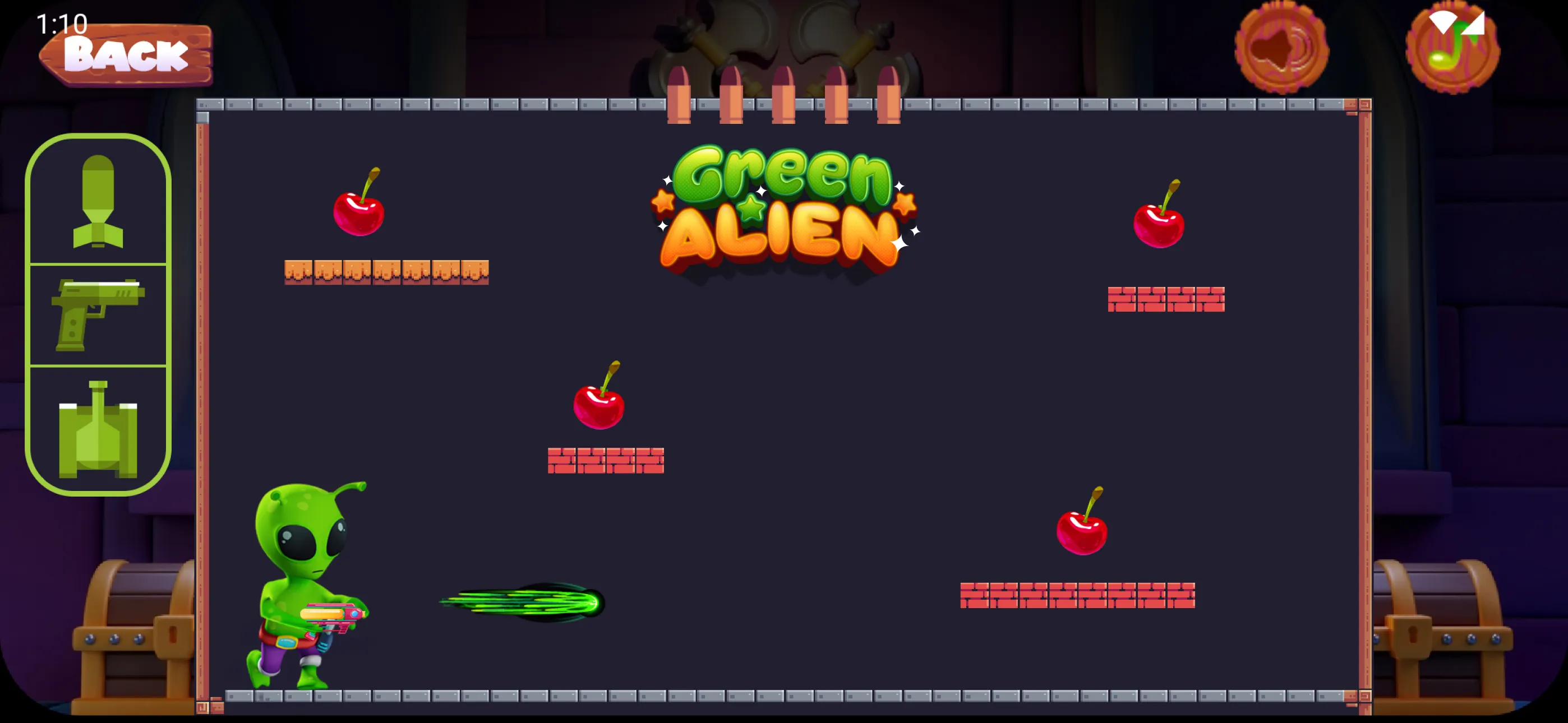 The green alien dance | Indus Appstore | Screenshot