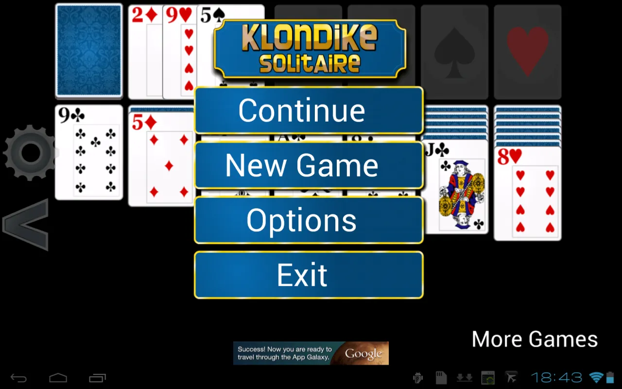 Klondike Solitaire HD | Indus Appstore | Screenshot