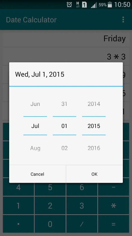 Date Calculator | Indus Appstore | Screenshot