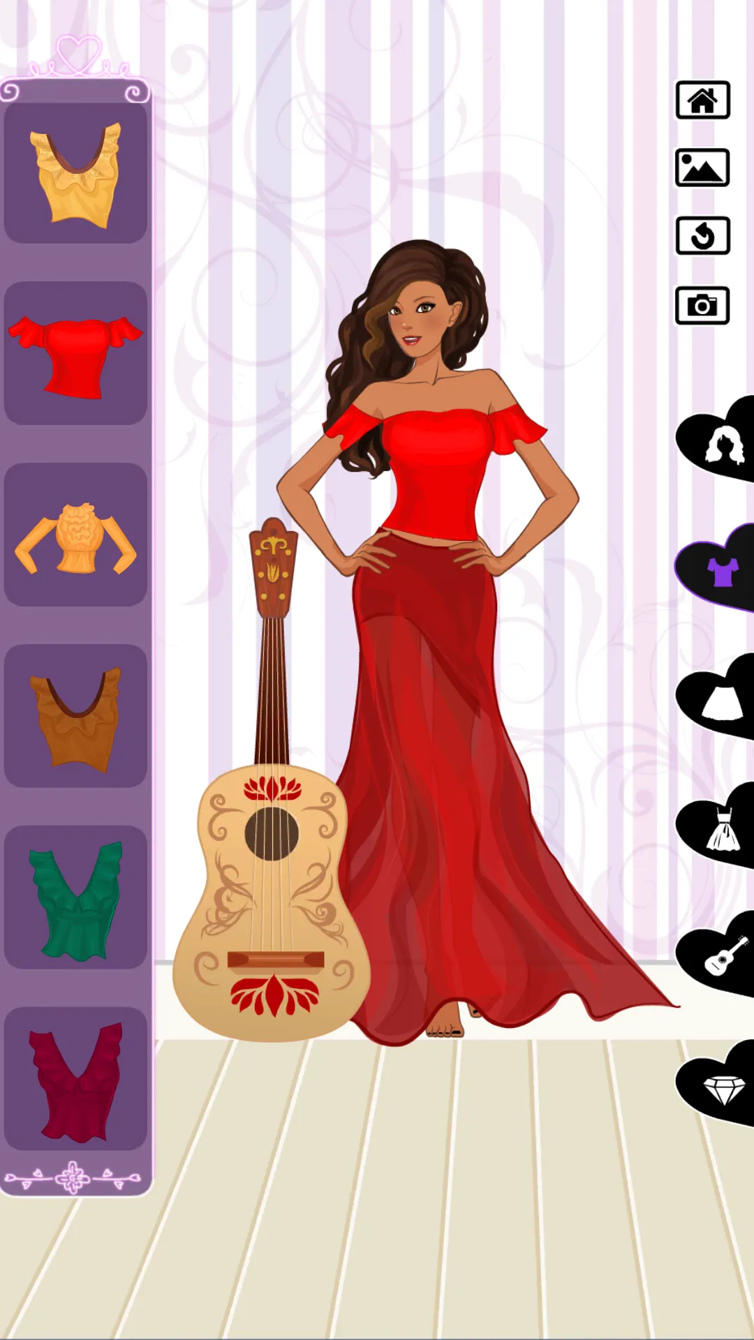 Latin Princess royal dress up | Indus Appstore | Screenshot