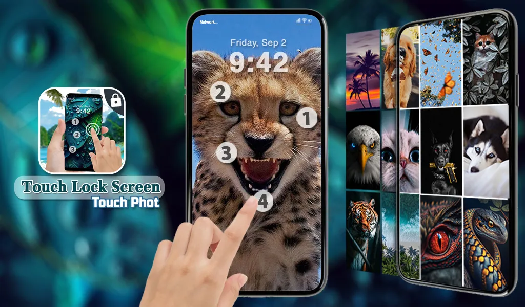 Touch Lock Screen &Touch Photo | Indus Appstore | Screenshot