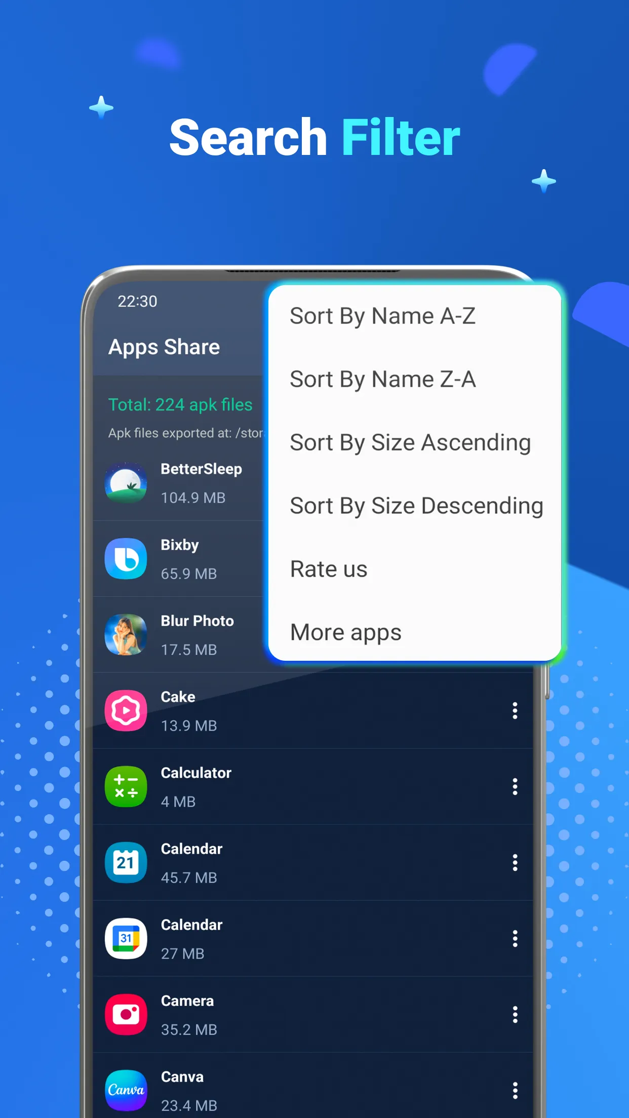 Apps Share, Apk Share & Backup | Indus Appstore | Screenshot