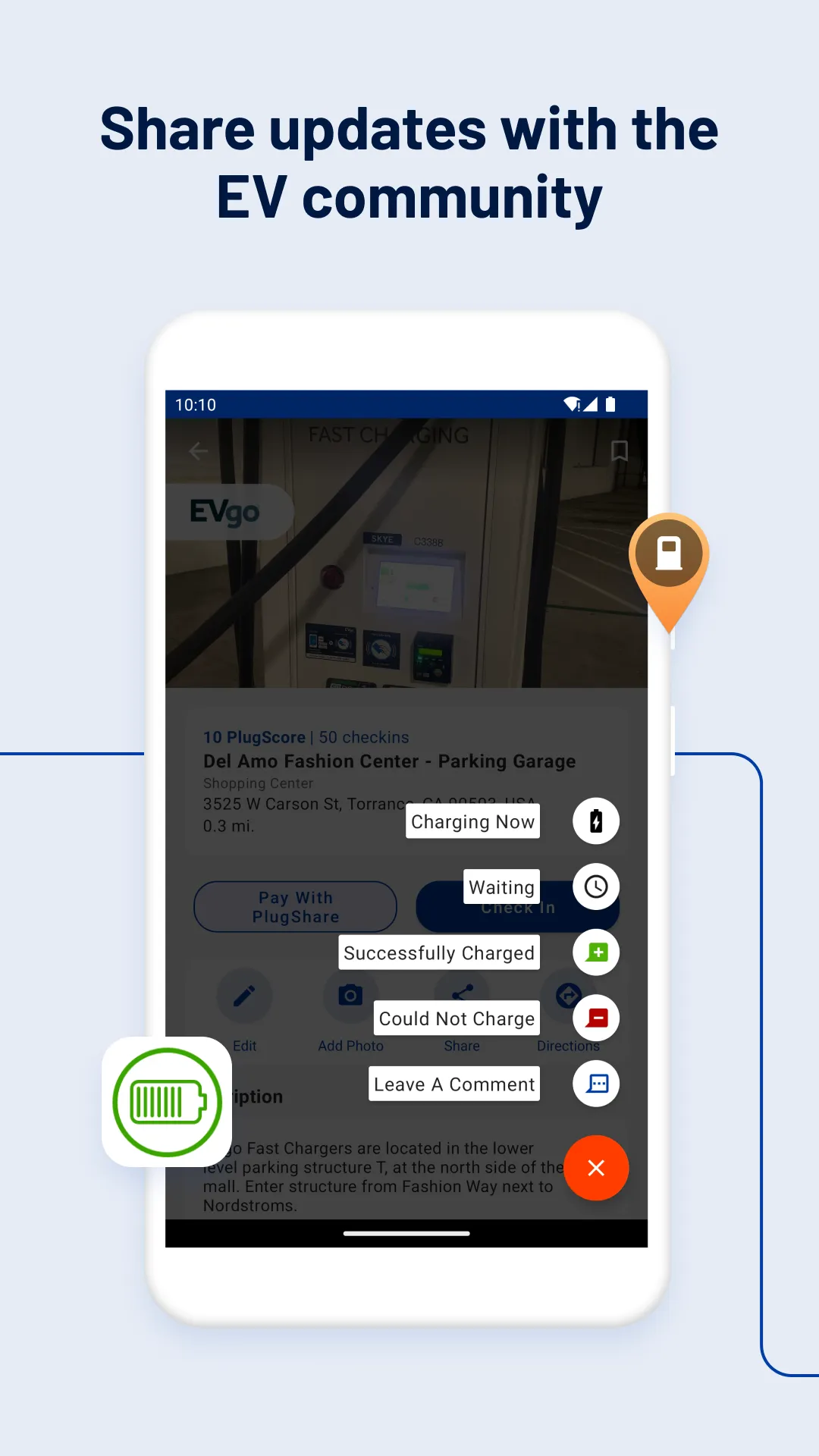 PlugShare - EV & Tesla Map | Indus Appstore | Screenshot