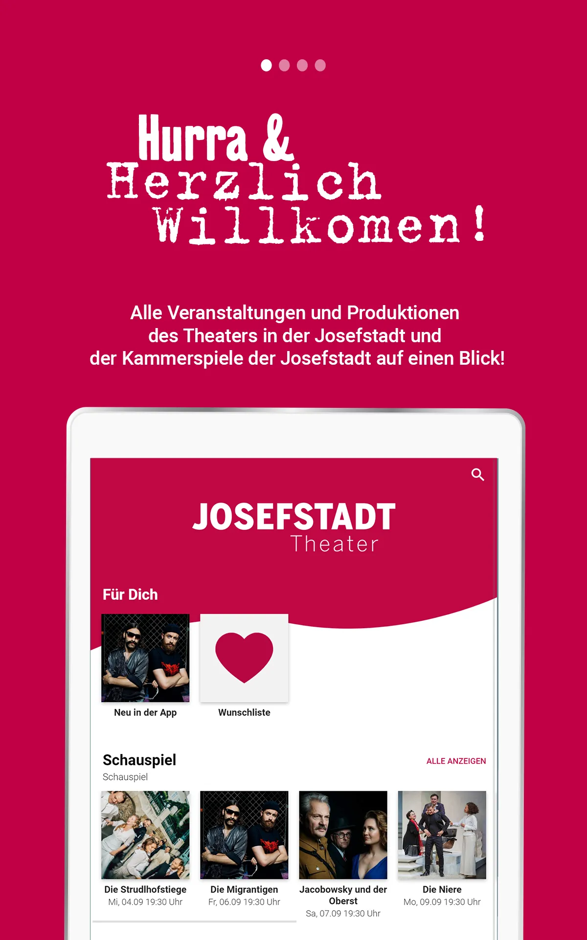 Josefstadt Theater Wien | Indus Appstore | Screenshot