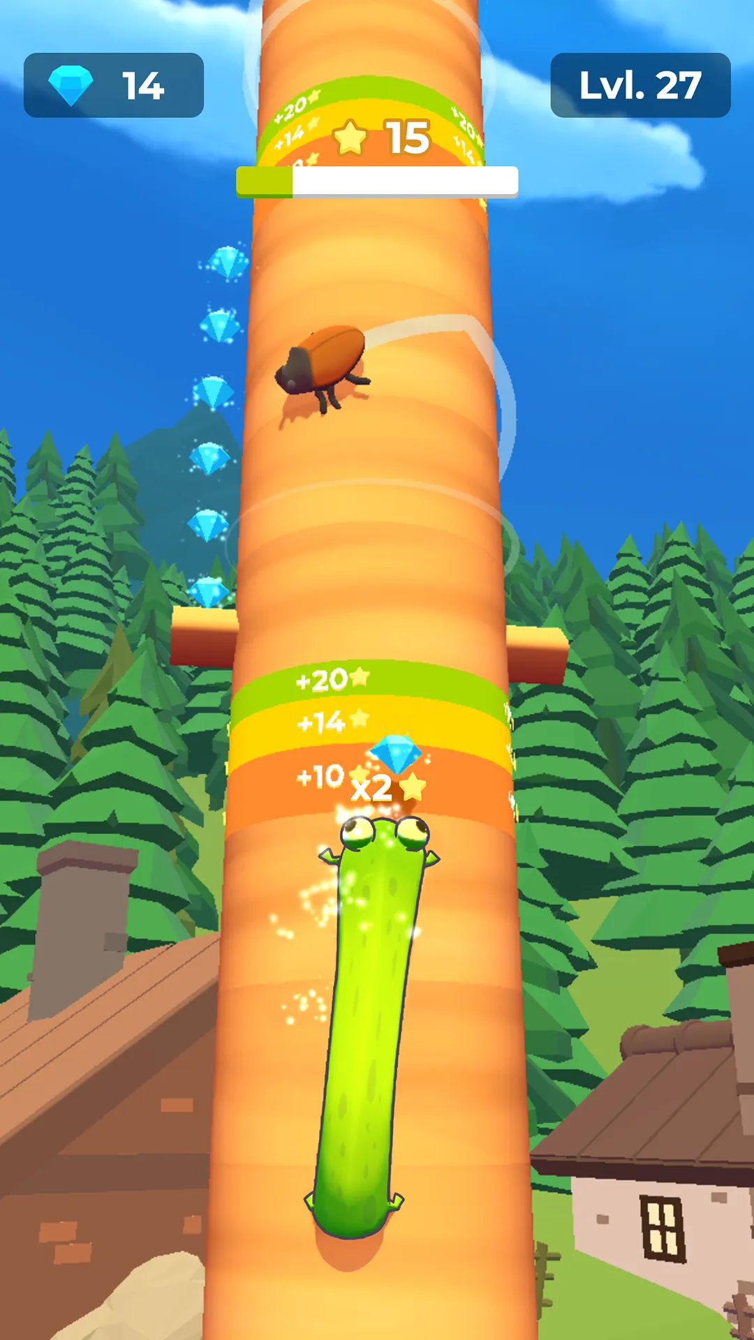 Squeeze it! Climb up! | Indus Appstore | Screenshot