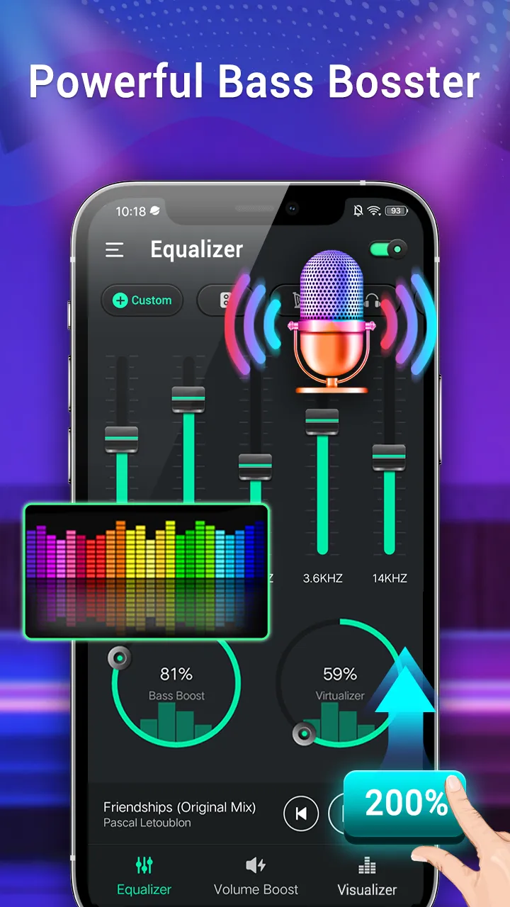 Bass Booster & Equalizer | Indus Appstore | Screenshot