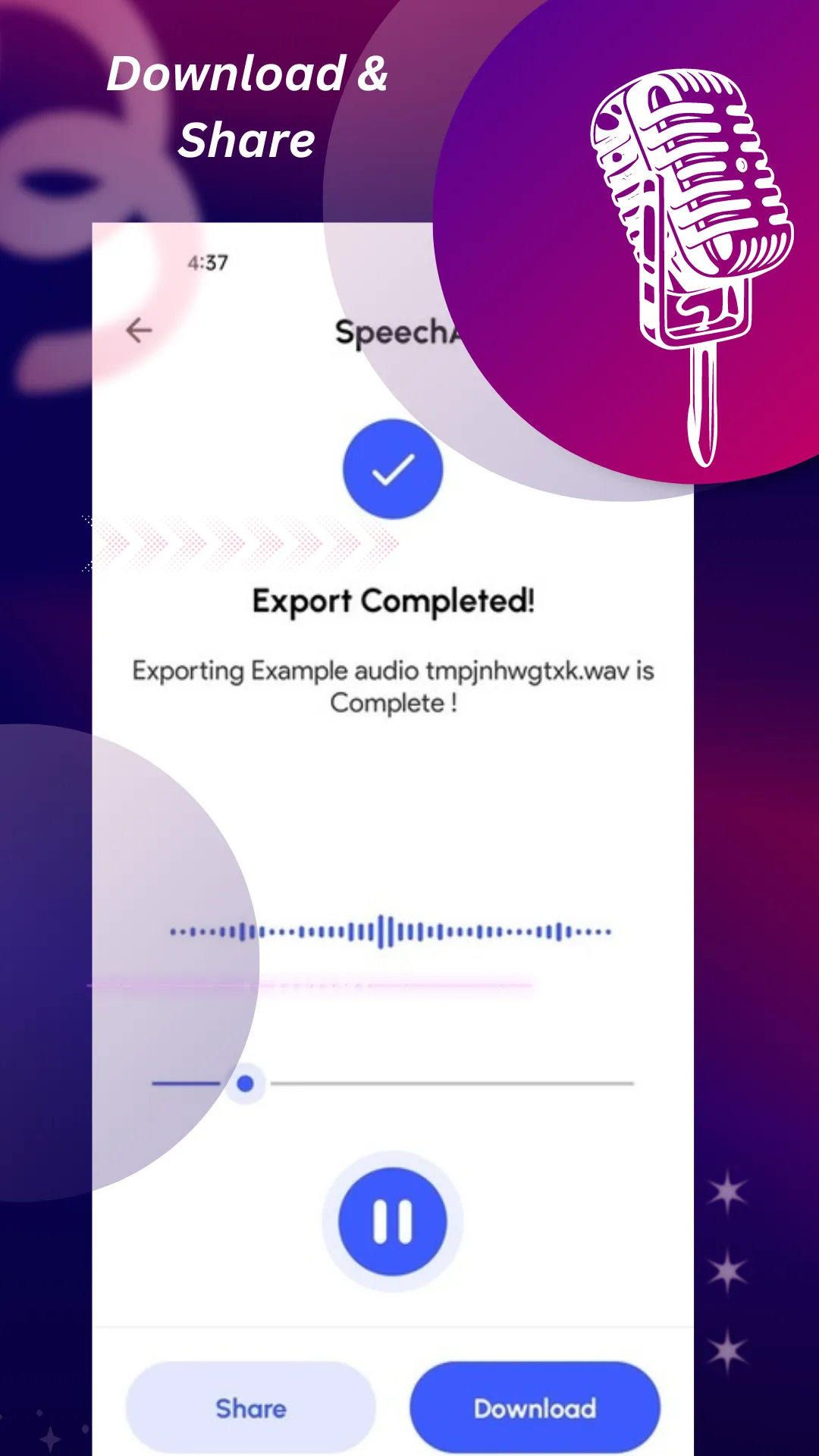 TTS Maker - Text To Speech | Indus Appstore | Screenshot