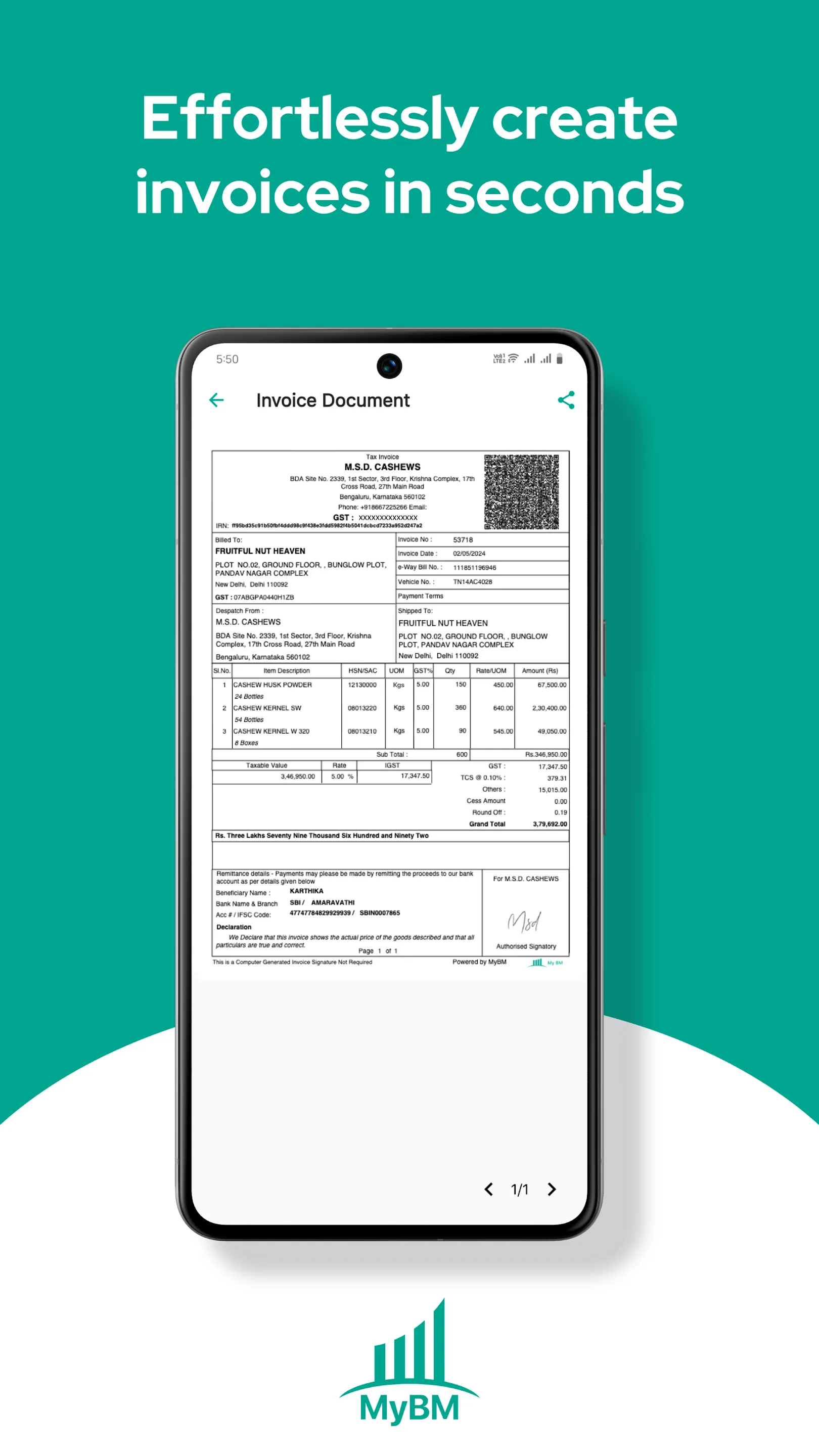 MyBM - My Business Manager | Indus Appstore | Screenshot