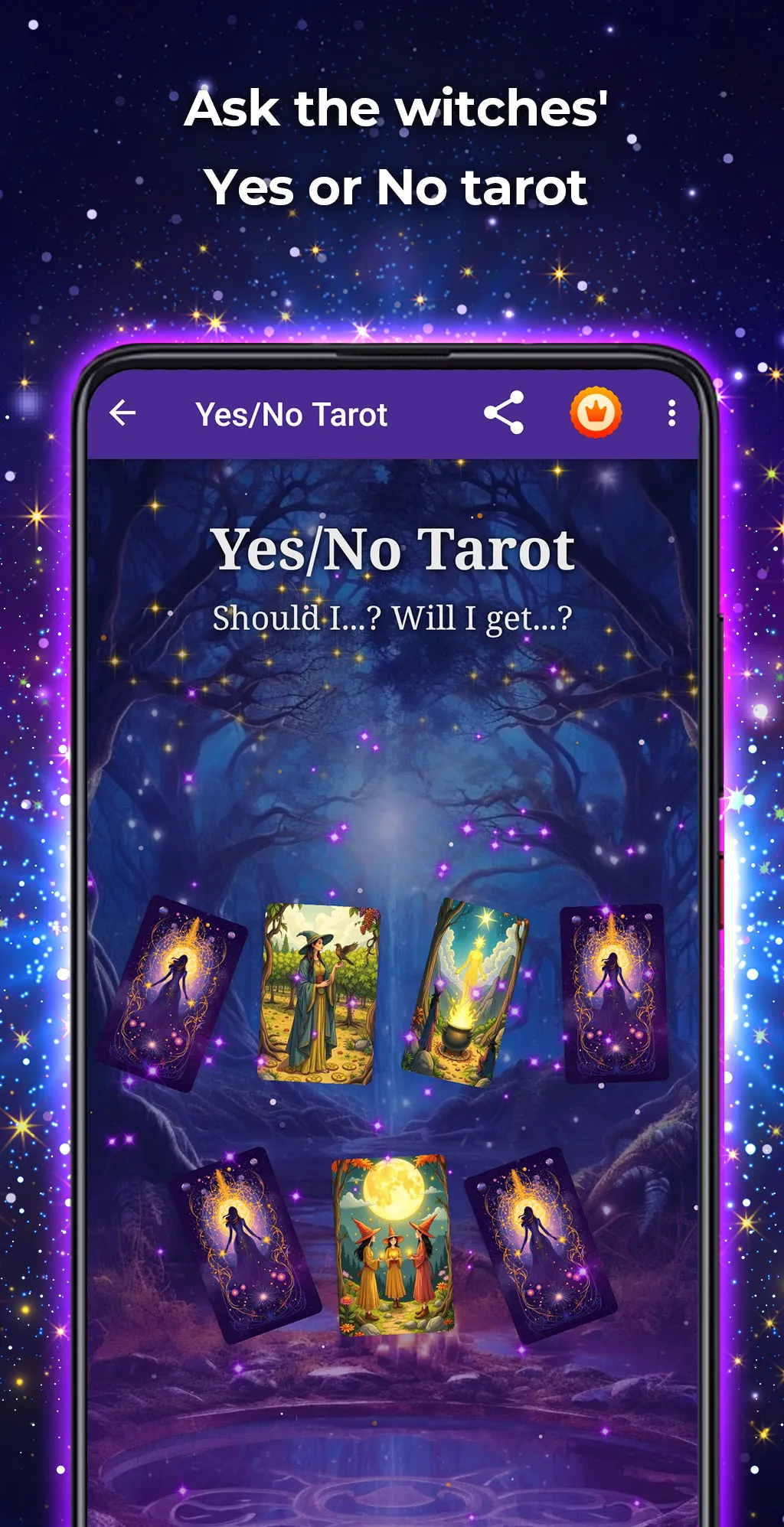 Witches Tarot in English | Indus Appstore | Screenshot