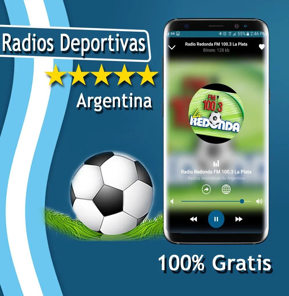 Sports Radios of Argentina | Indus Appstore | Screenshot