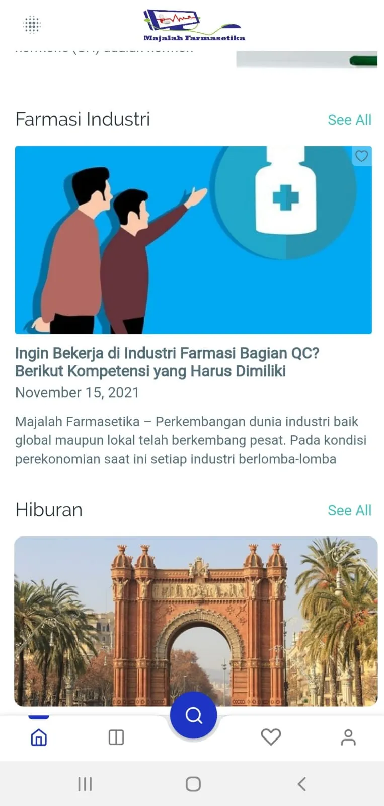 Majalah Farmasetika | Indus Appstore | Screenshot