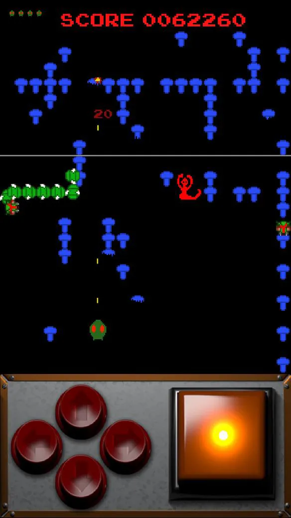 Retro Centipede infest | Indus Appstore | Screenshot