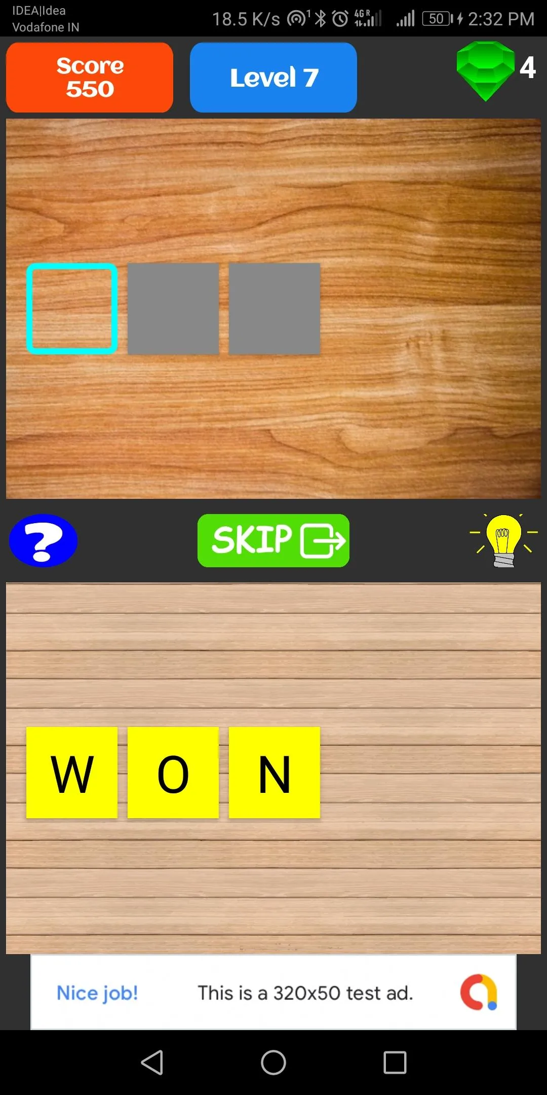 Scrambled Words - Word Game | Indus Appstore | Screenshot