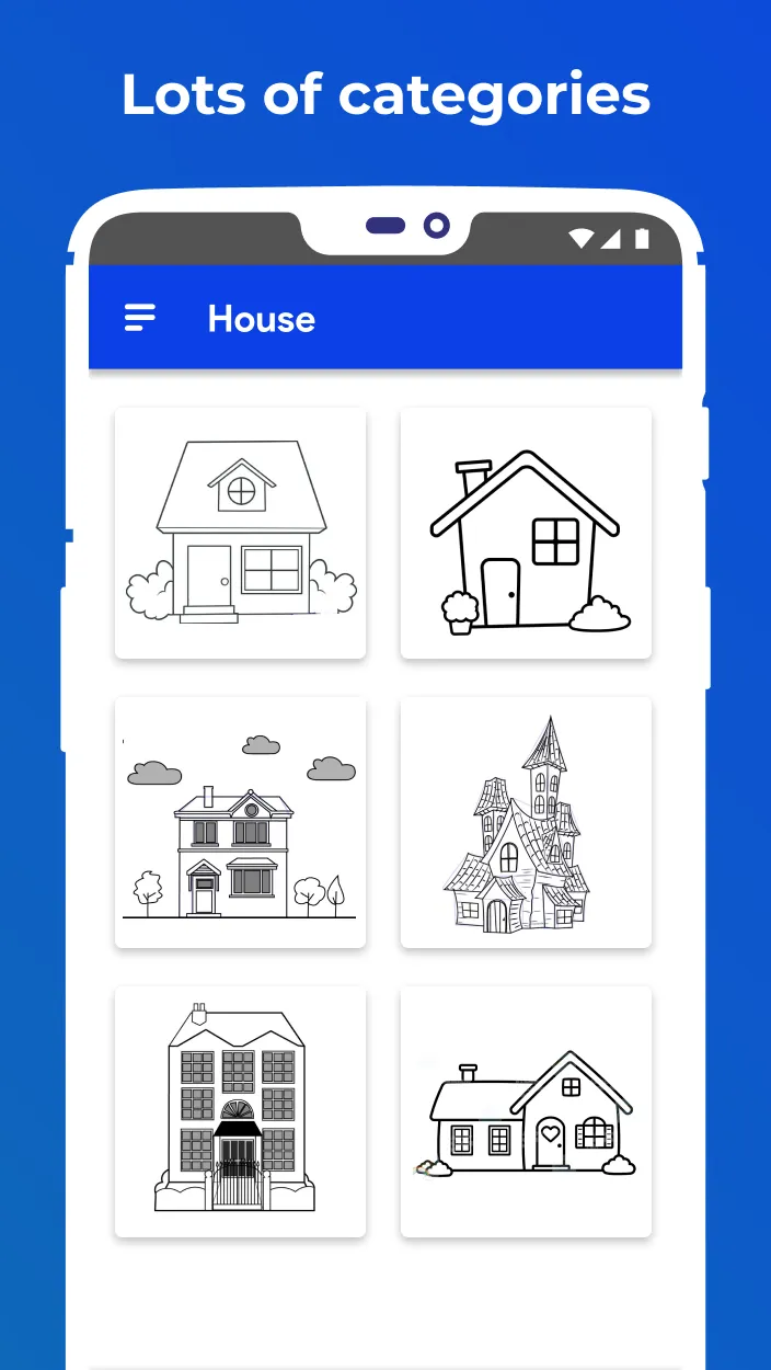 How To Draw Beautiful House | Indus Appstore | Screenshot