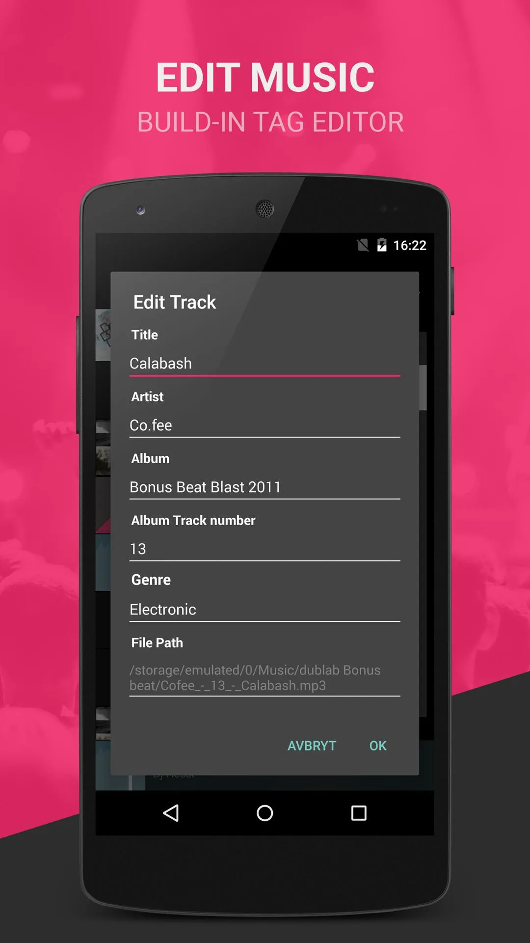 BlackPlayer Music Player | Indus Appstore | Screenshot