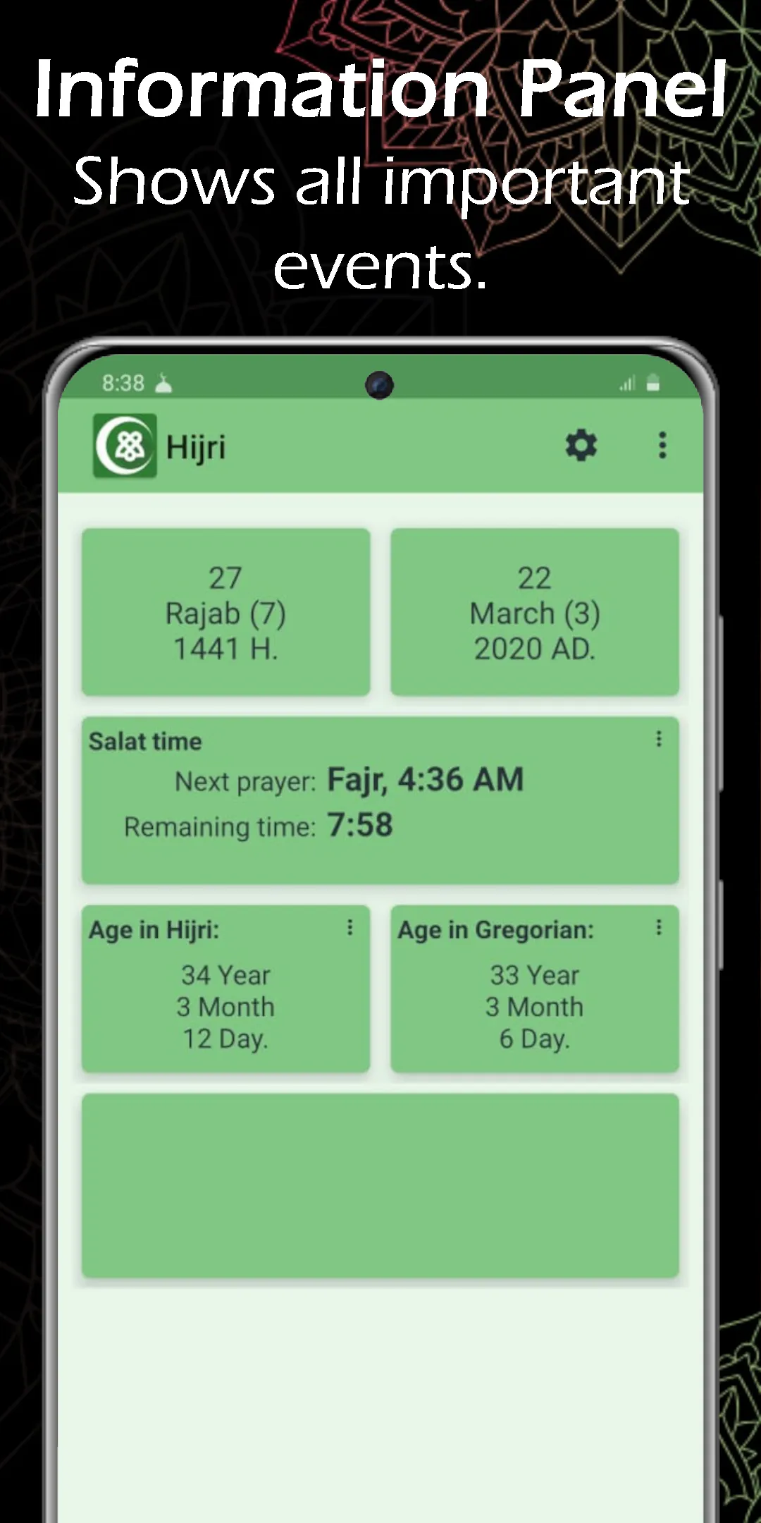 Hijri - Islamic Widget & Salat | Indus Appstore | Screenshot