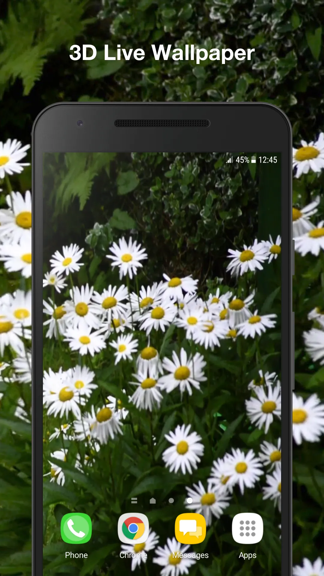 Daisies Live Wallpaper | Indus Appstore | Screenshot