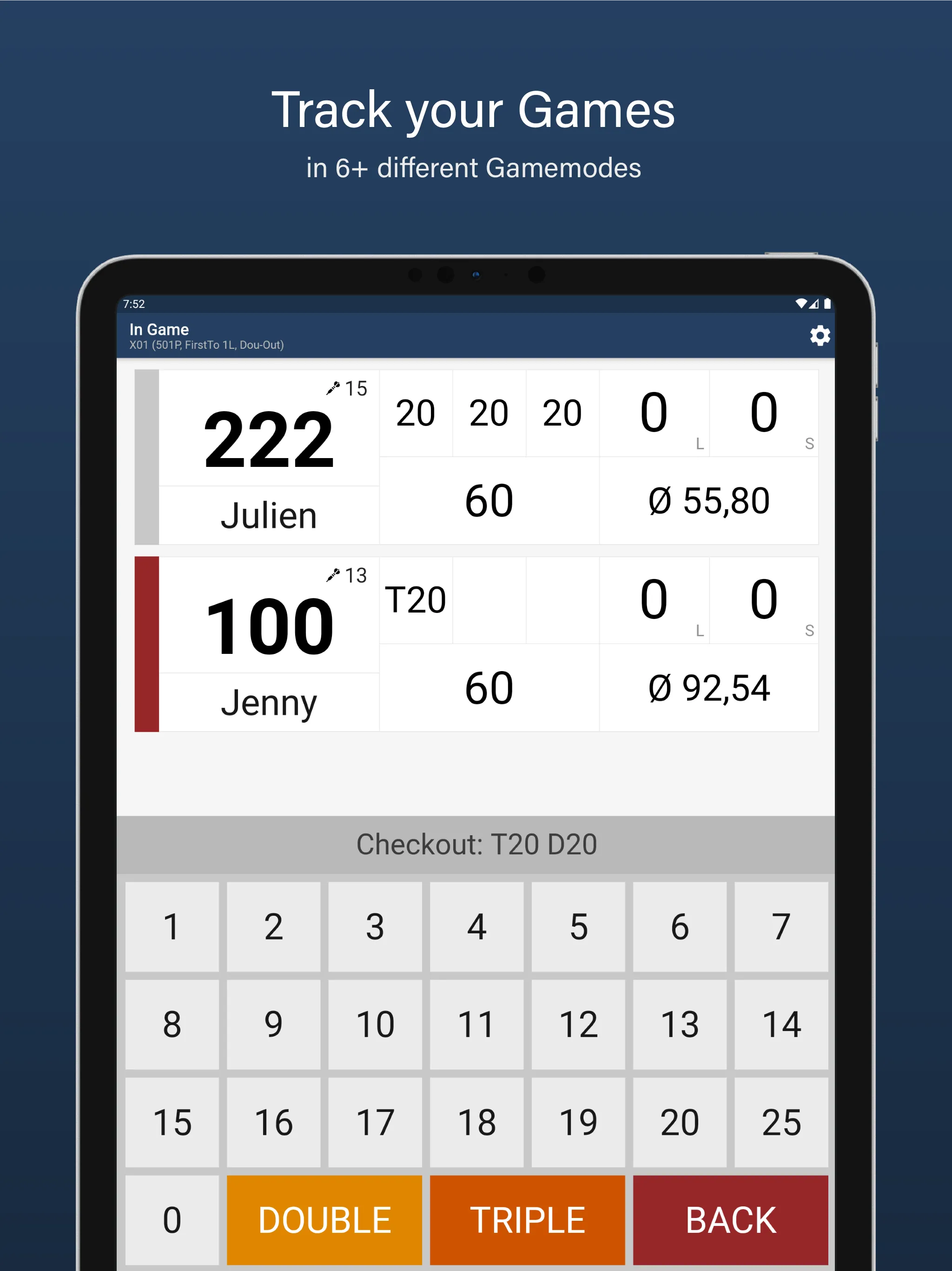 Pro Darts Counter | Indus Appstore | Screenshot