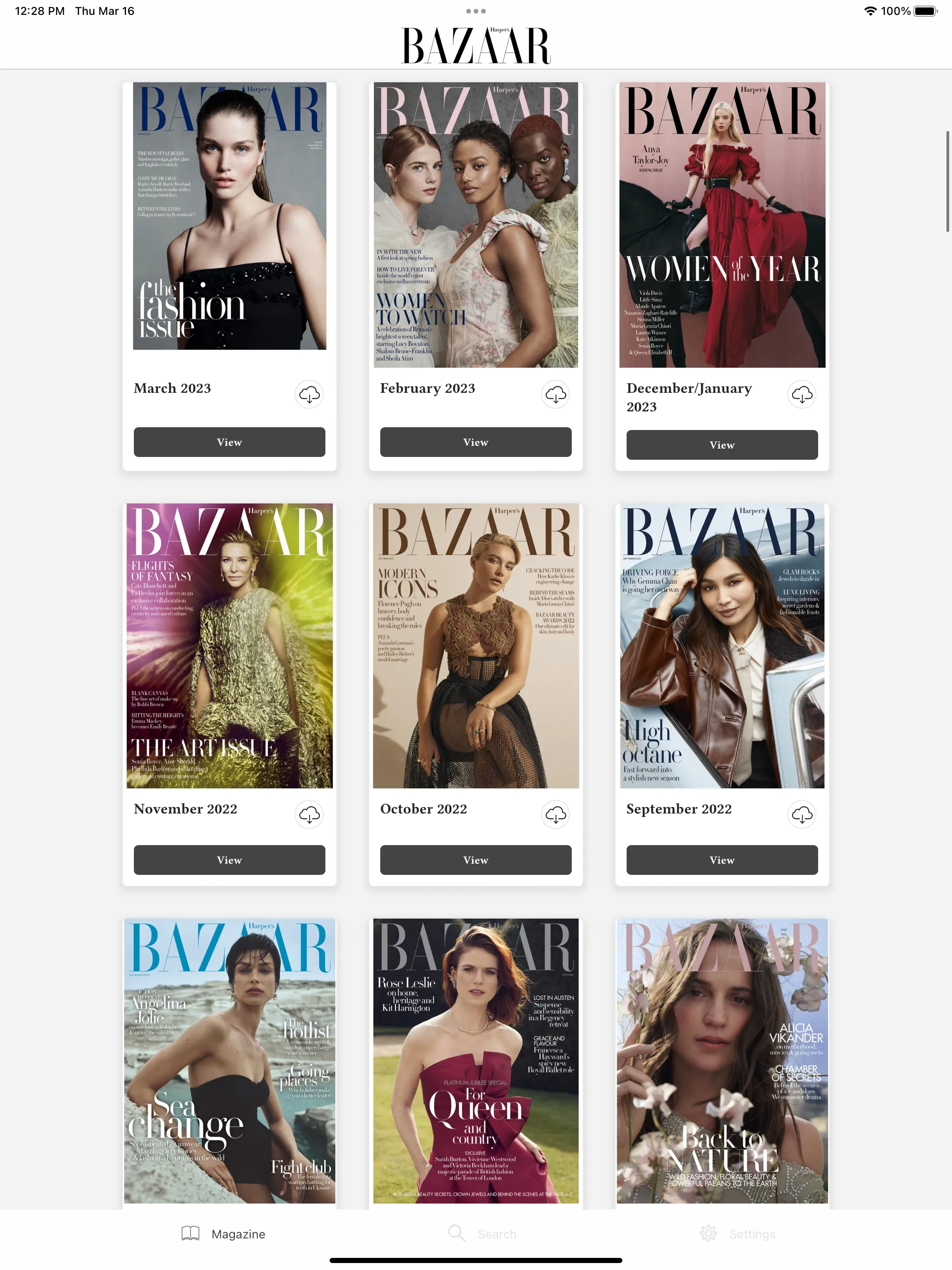 Harper's Bazaar UK | Indus Appstore | Screenshot