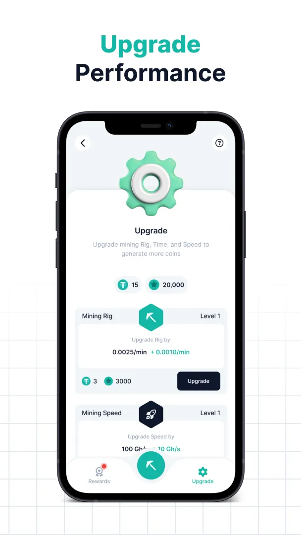 USDT Mining Miner Simulation | Indus Appstore | Screenshot