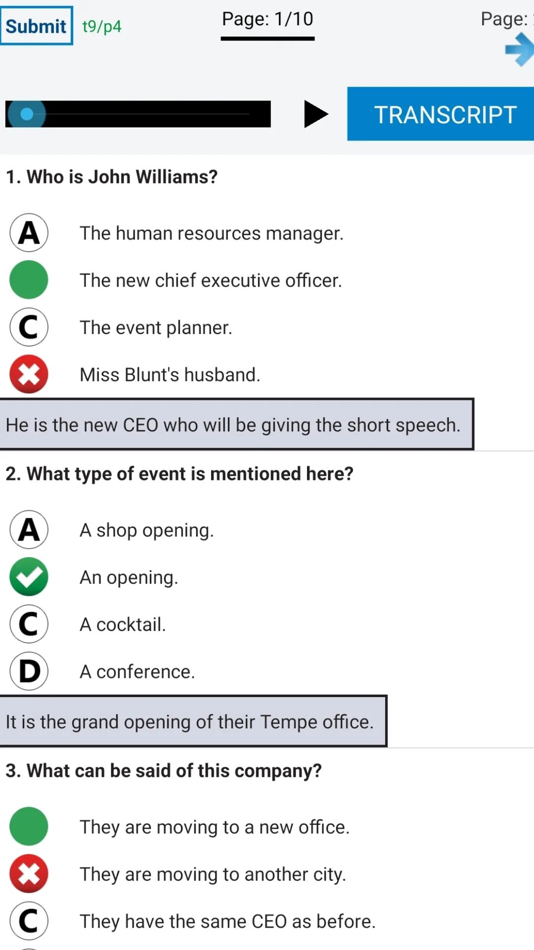 29 Complete – TOEIC® Test With | Indus Appstore | Screenshot