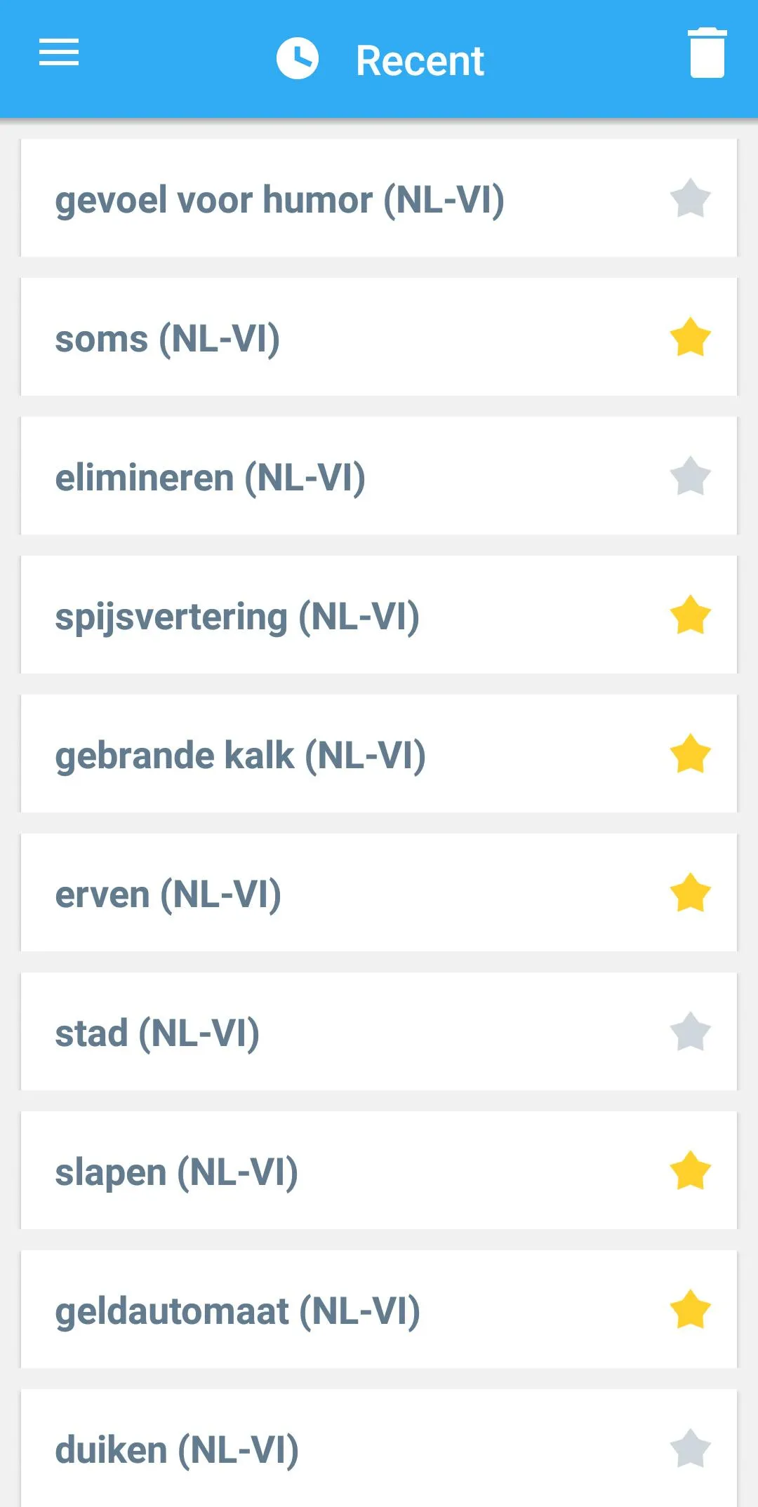 Vietnamese-Dutch Dictionary | Indus Appstore | Screenshot