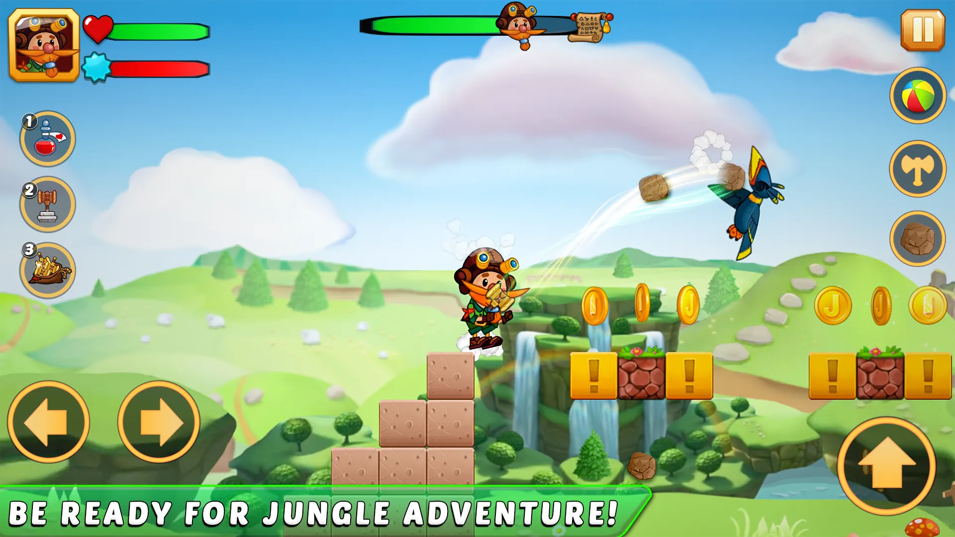 Jake Adventure Time-Jungle Run | Indus Appstore | Screenshot