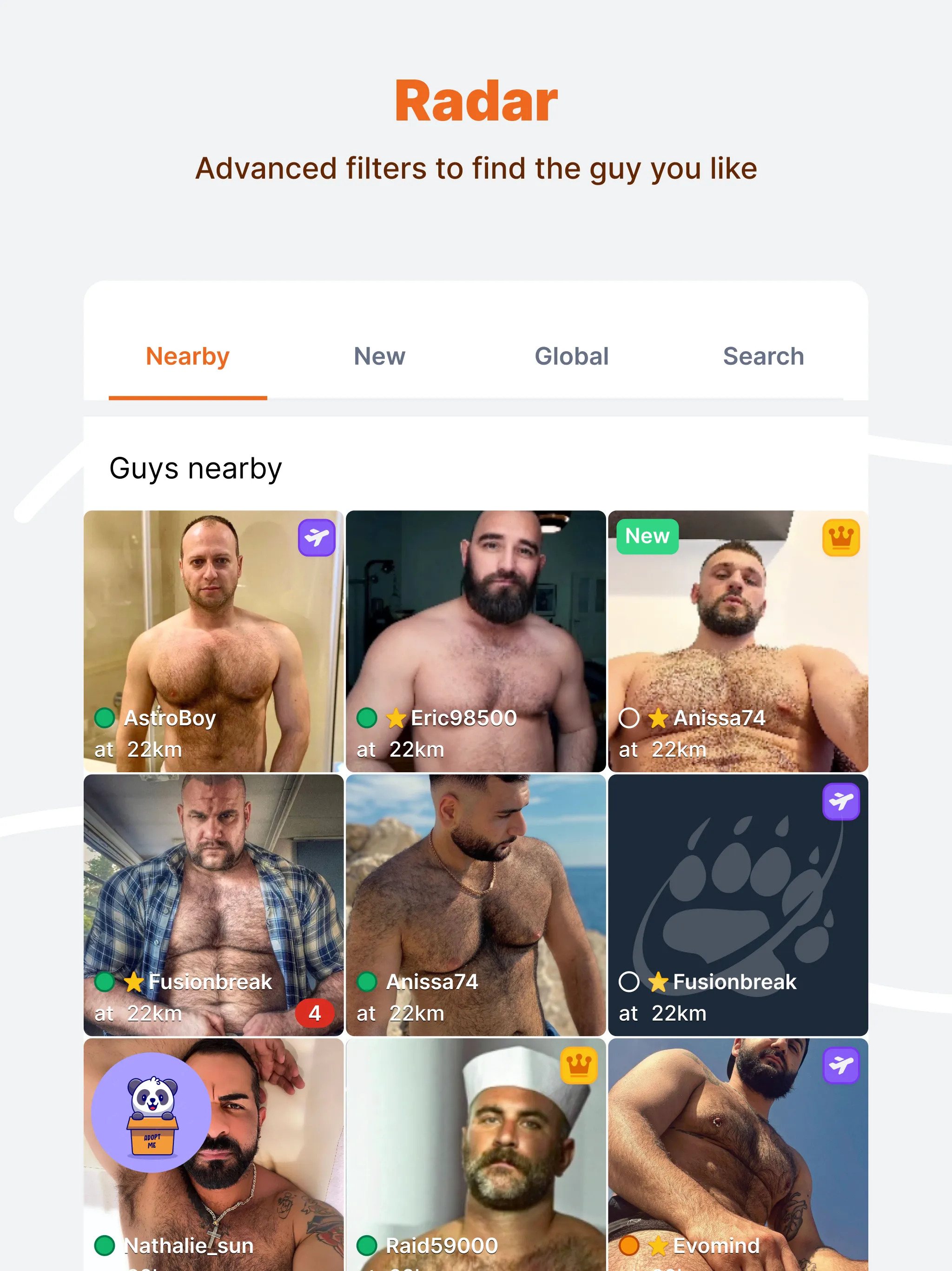 BEARWWW : Gay Chat dating site | Indus Appstore | Screenshot