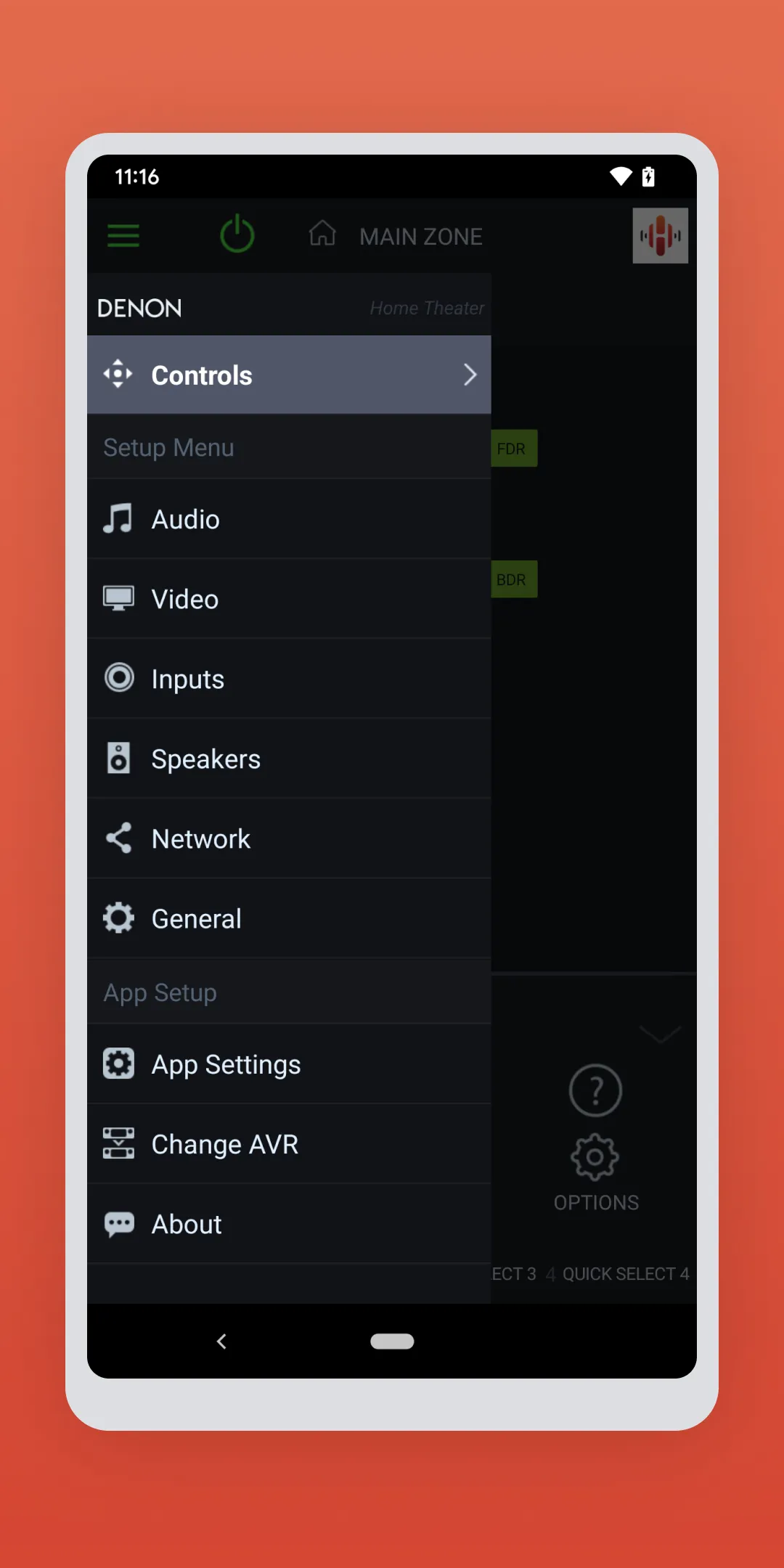 Denon AVR Remote | Indus Appstore | Screenshot