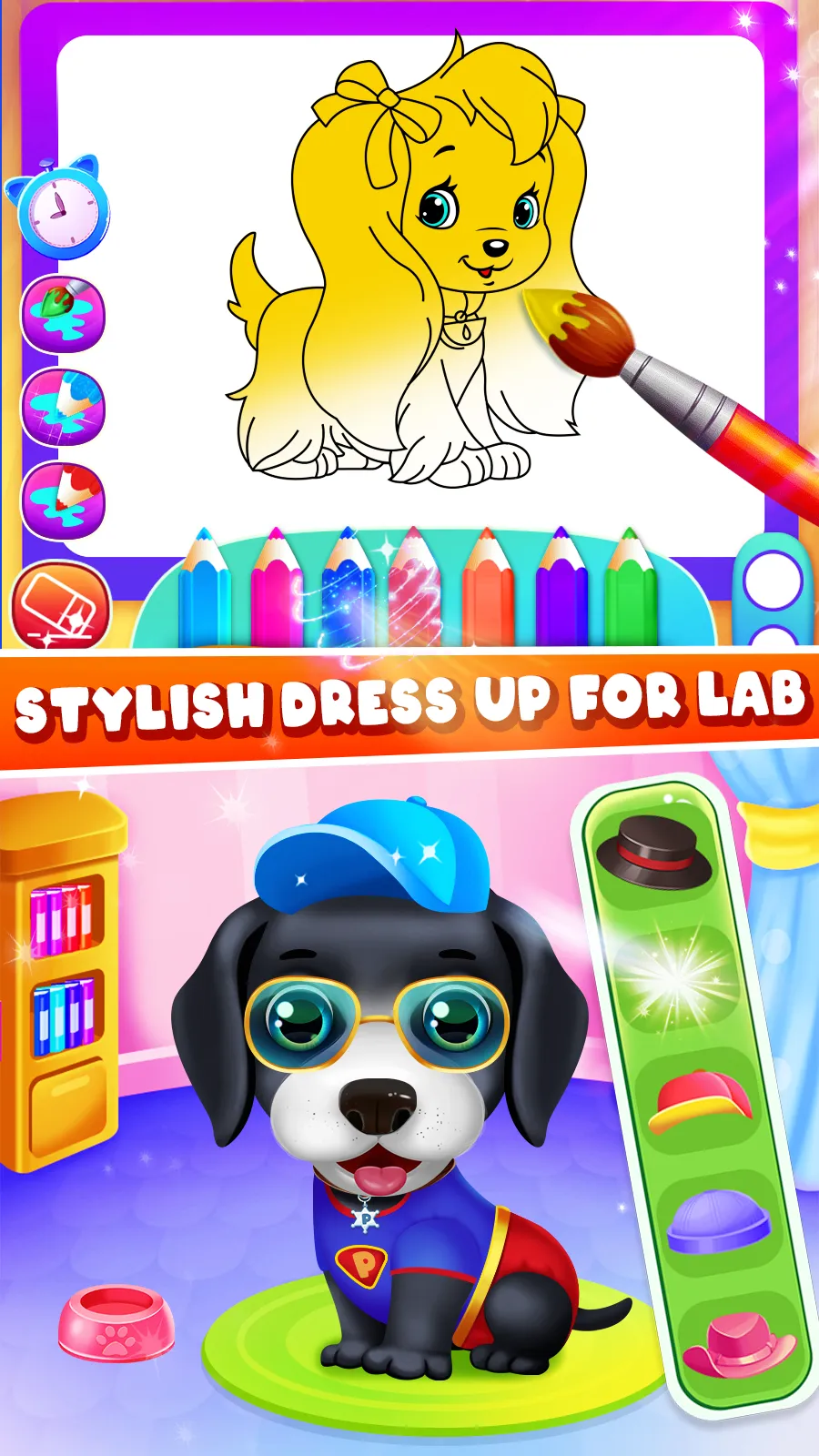 Puppy pet care salon game | Indus Appstore | Screenshot