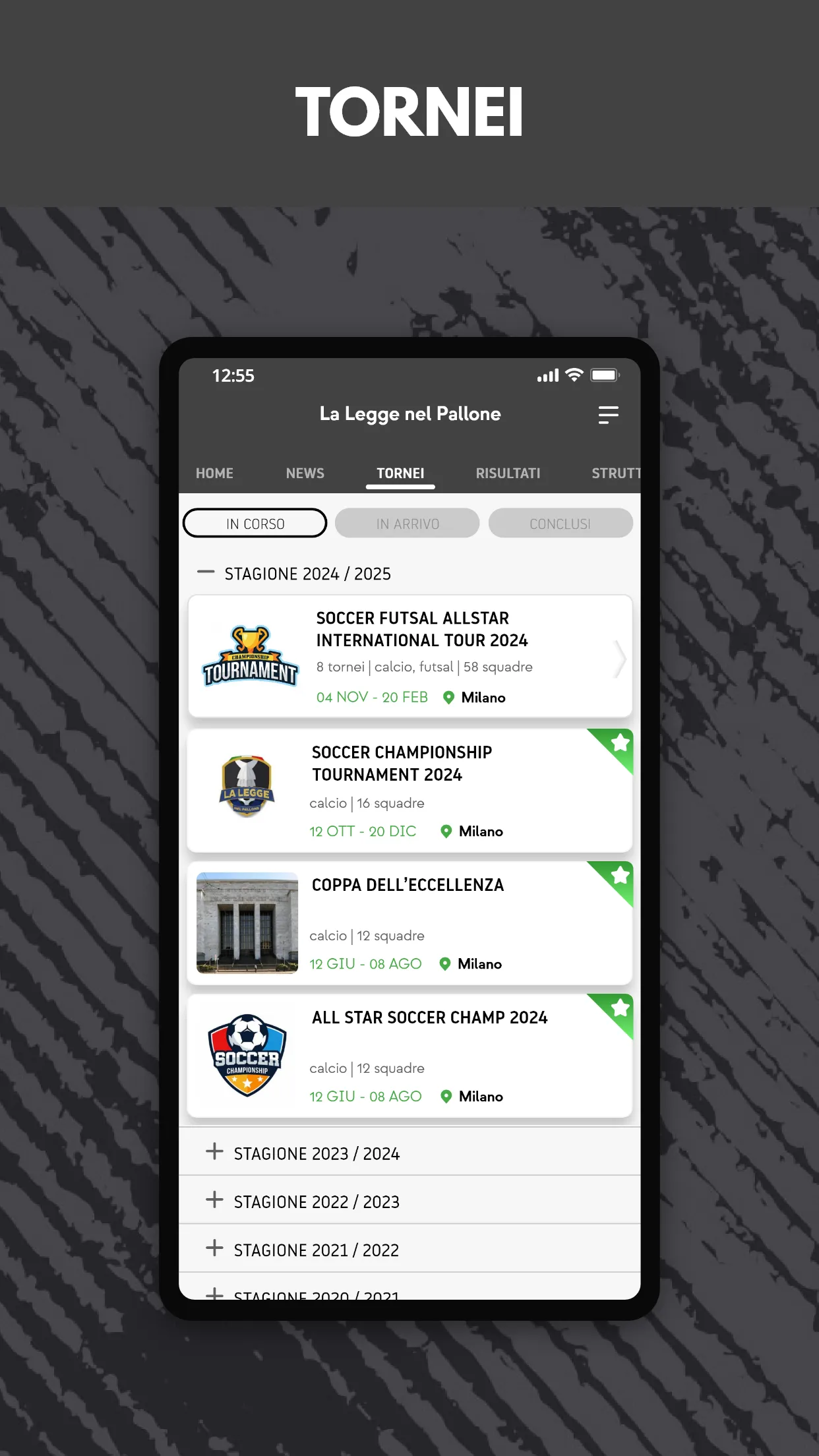 Calcio Milano | Indus Appstore | Screenshot