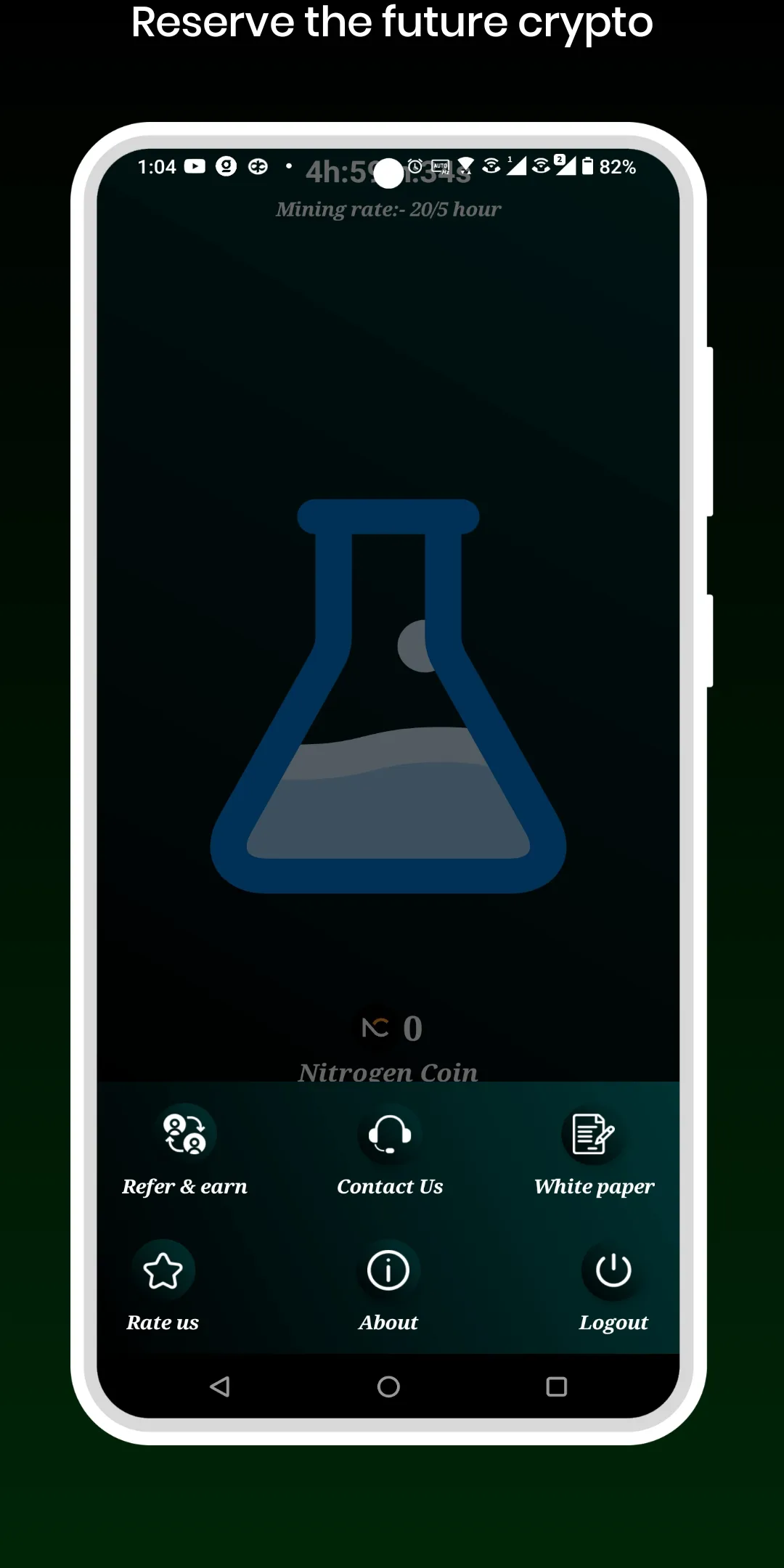 Nitrogen Coin: Modern mining | Indus Appstore | Screenshot