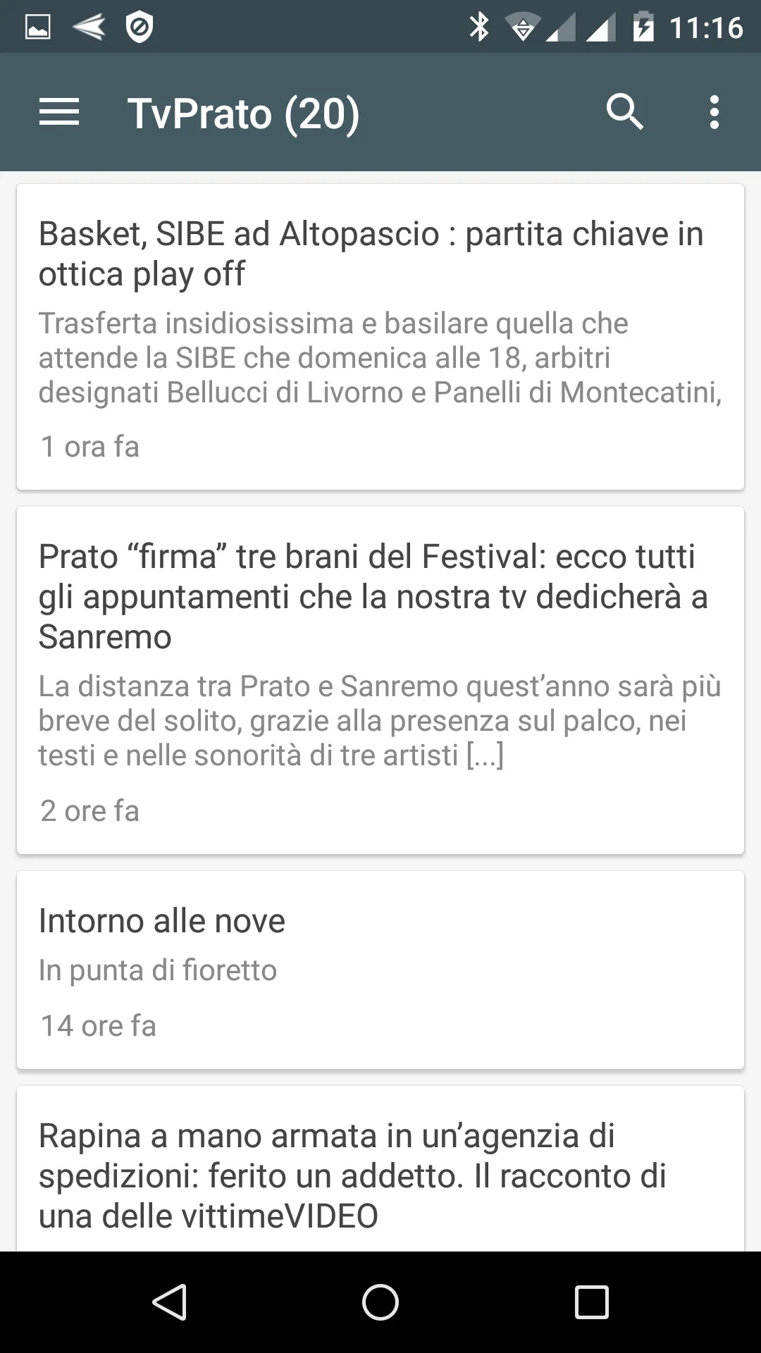 Prato notizie locali | Indus Appstore | Screenshot