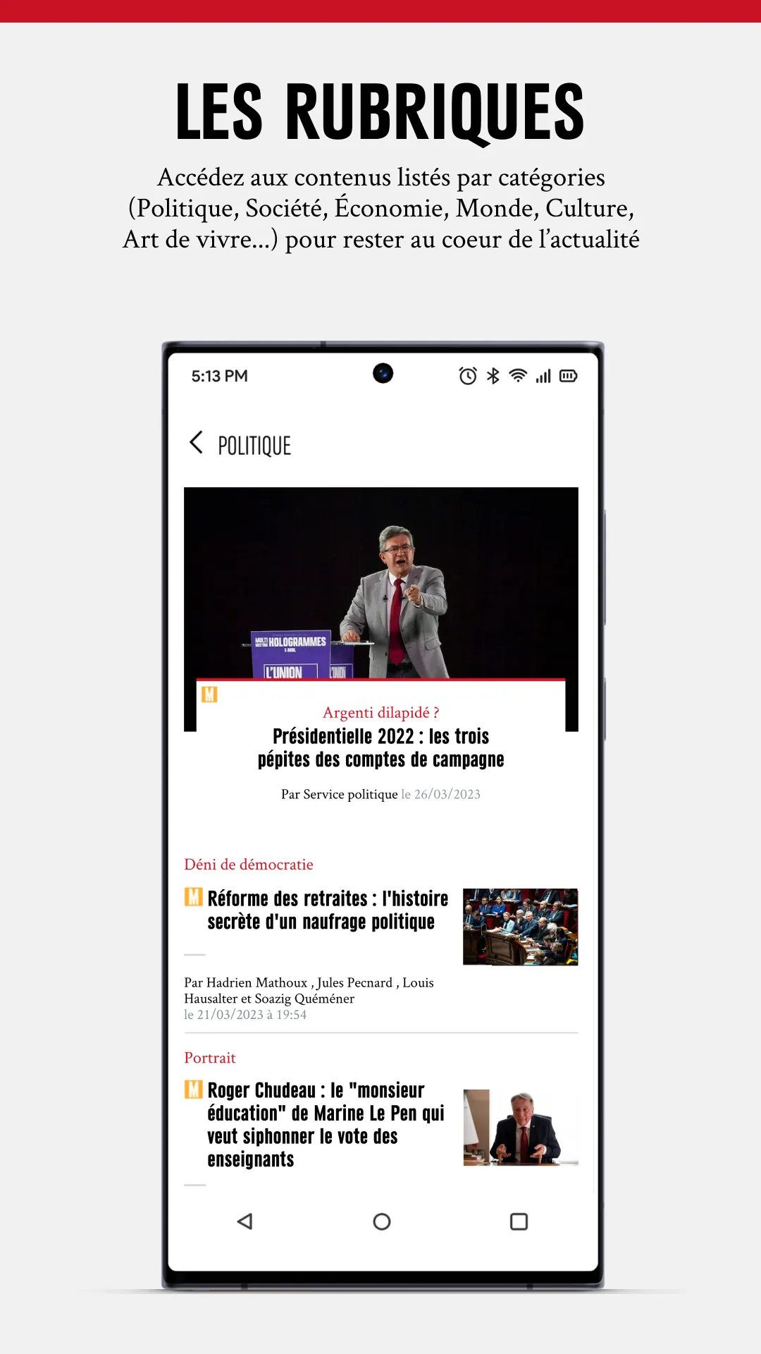 Marianne - Actualités & Débats | Indus Appstore | Screenshot