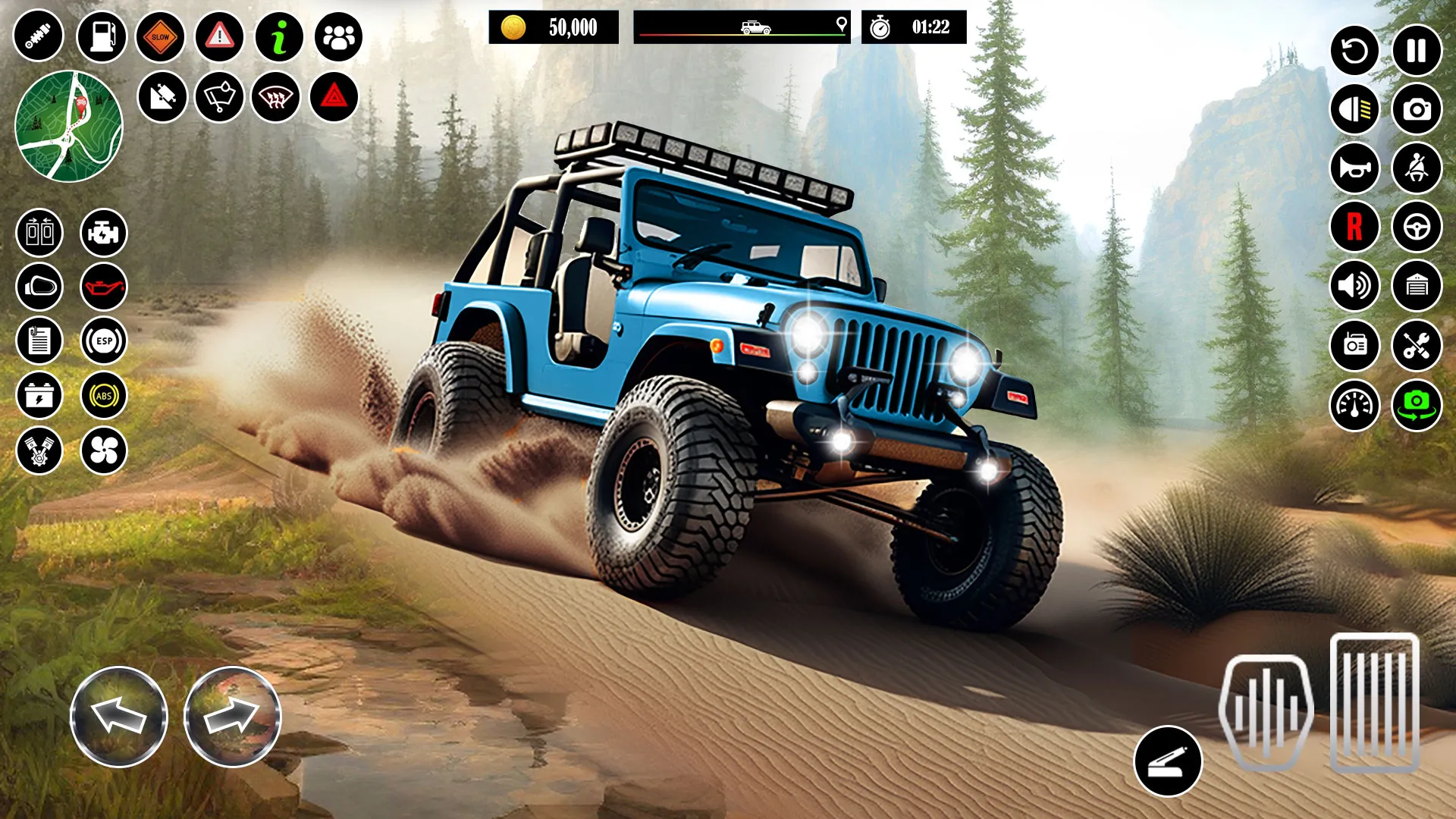 Offroad 4x4 Jeep Rally Driving | Indus Appstore | Screenshot