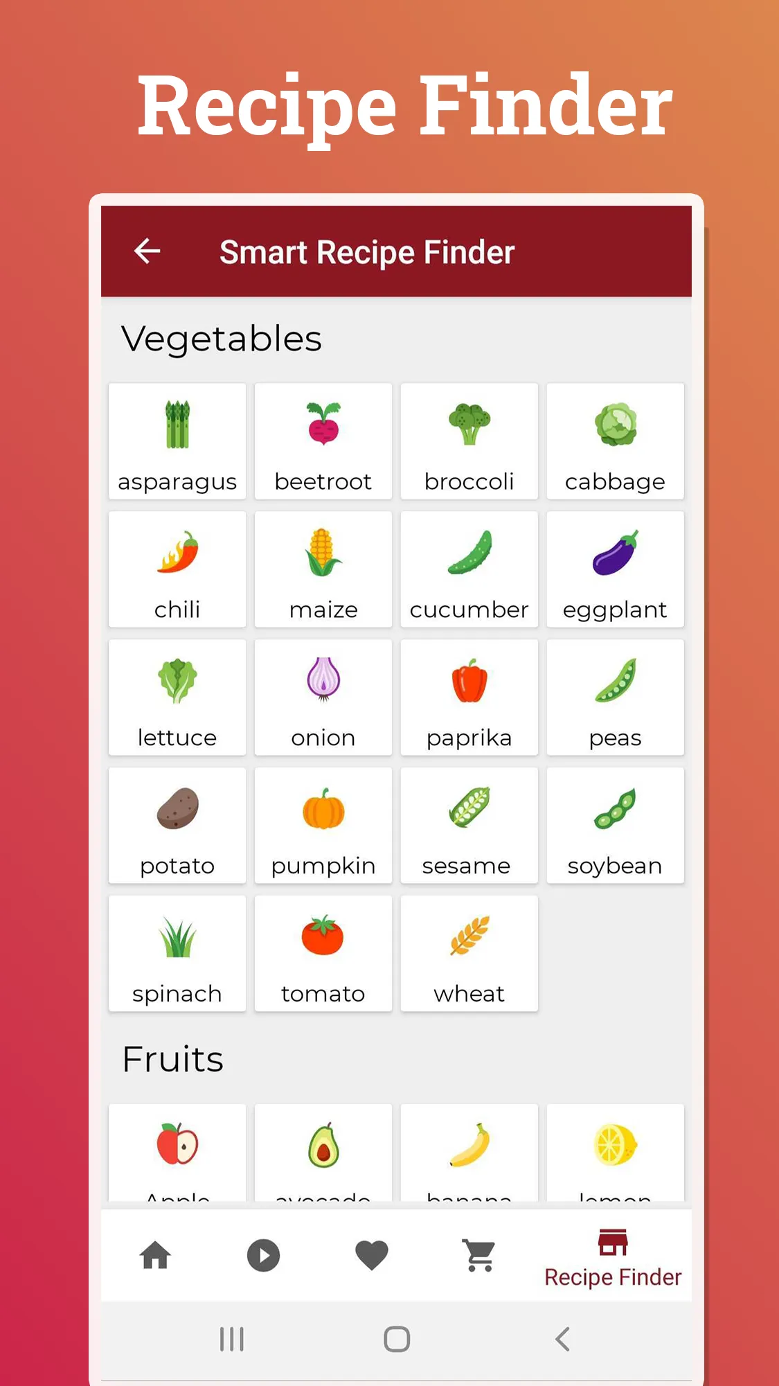 Asian Recipes | Indus Appstore | Screenshot