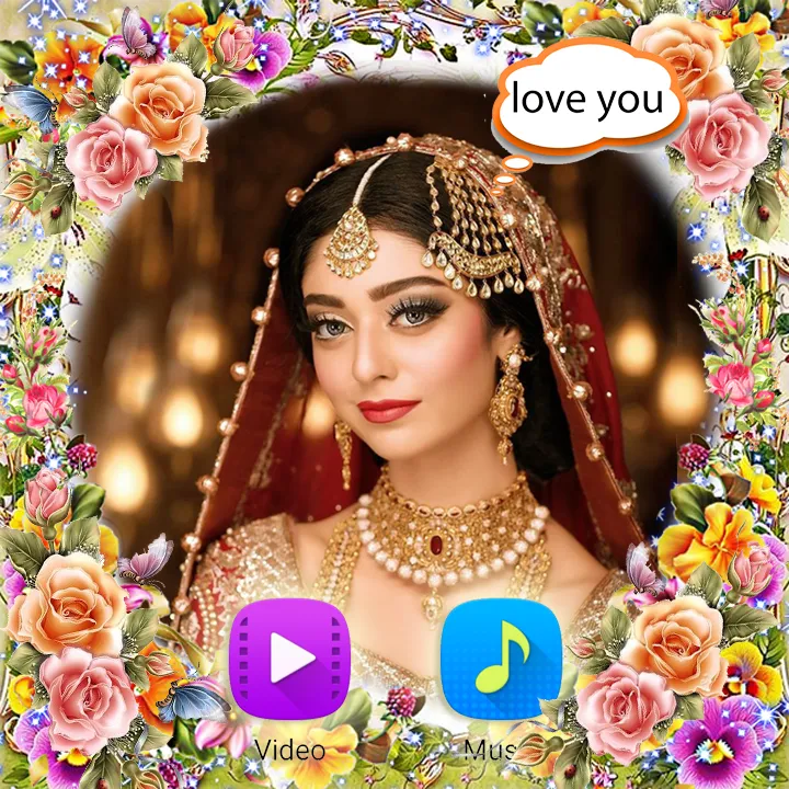 Flower Video Maker With Music | Indus Appstore | Screenshot