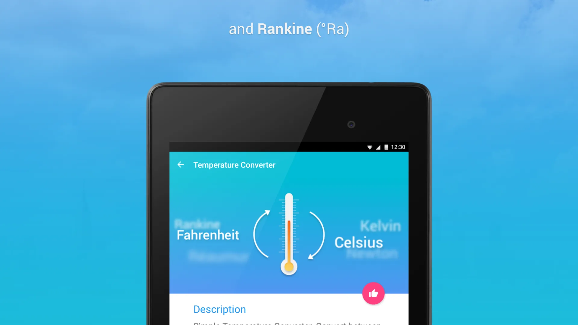 Temperature Metric Converter | Indus Appstore | Screenshot