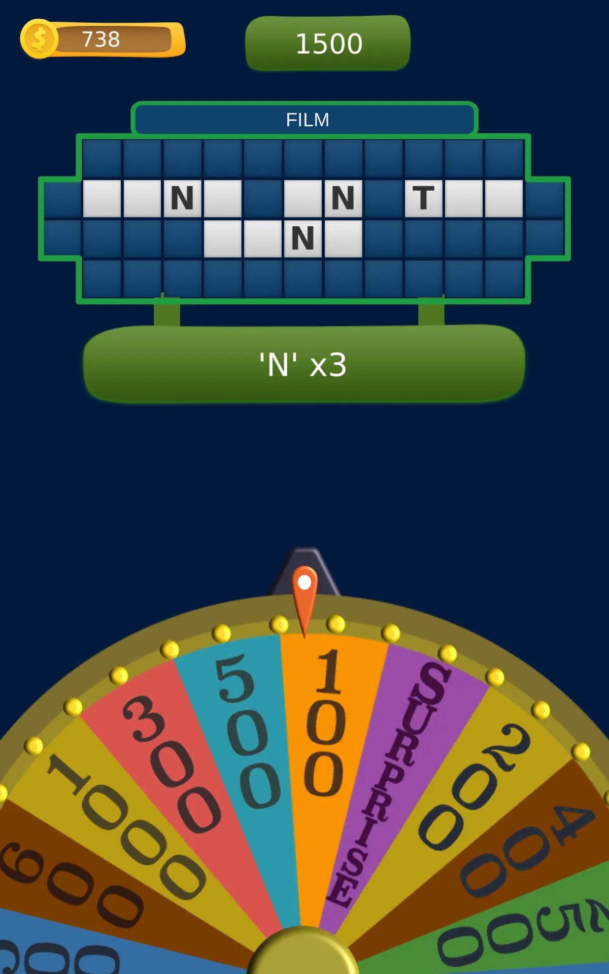 Word Fortune Wheel of Phrases | Indus Appstore | Screenshot