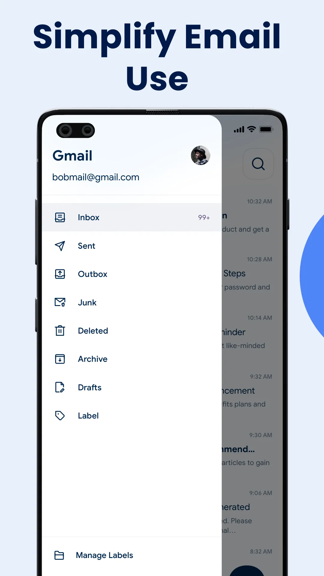 Email- Fast, All Inbox Access | Indus Appstore | Screenshot