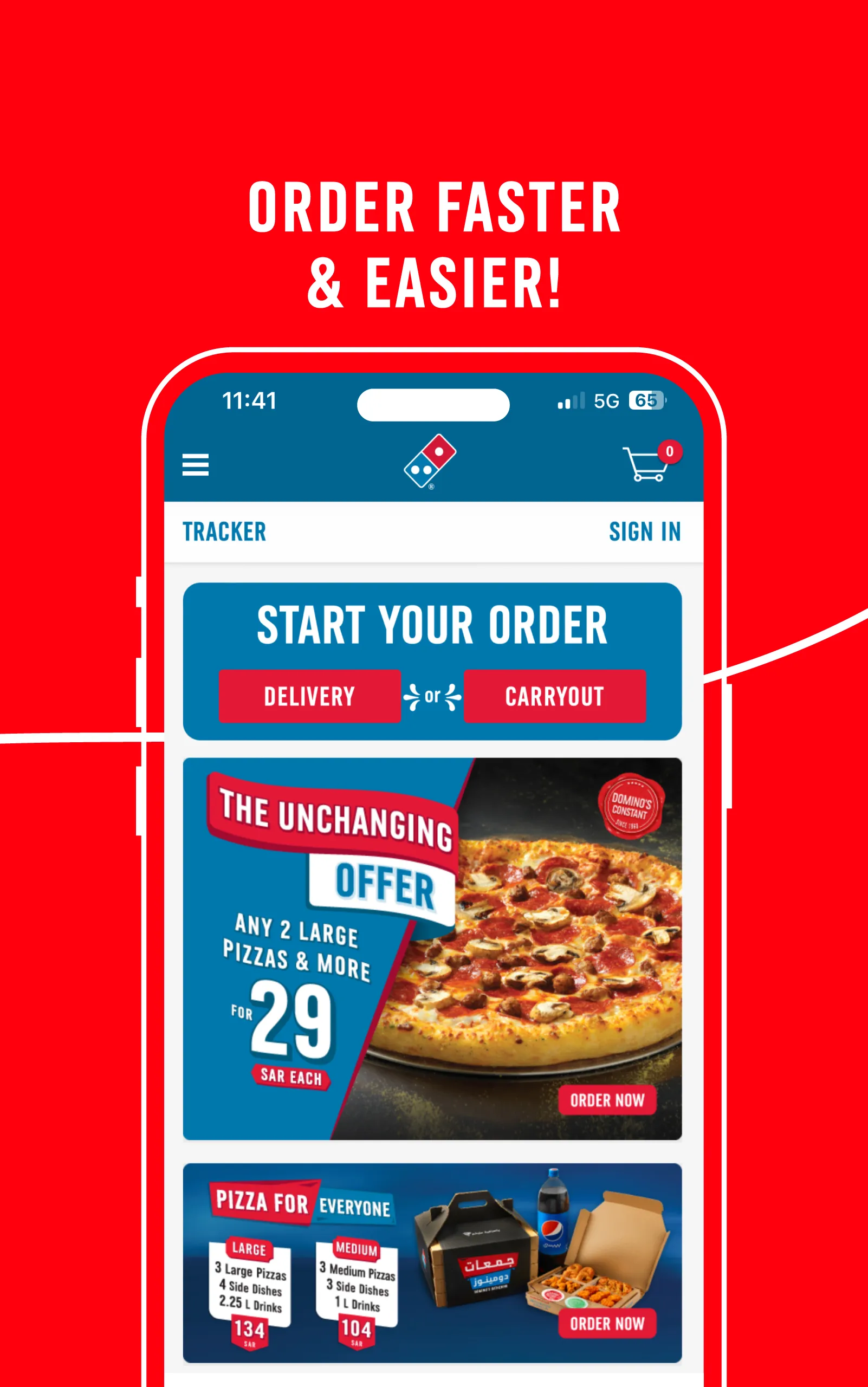 Domino's MENA | Indus Appstore | Screenshot