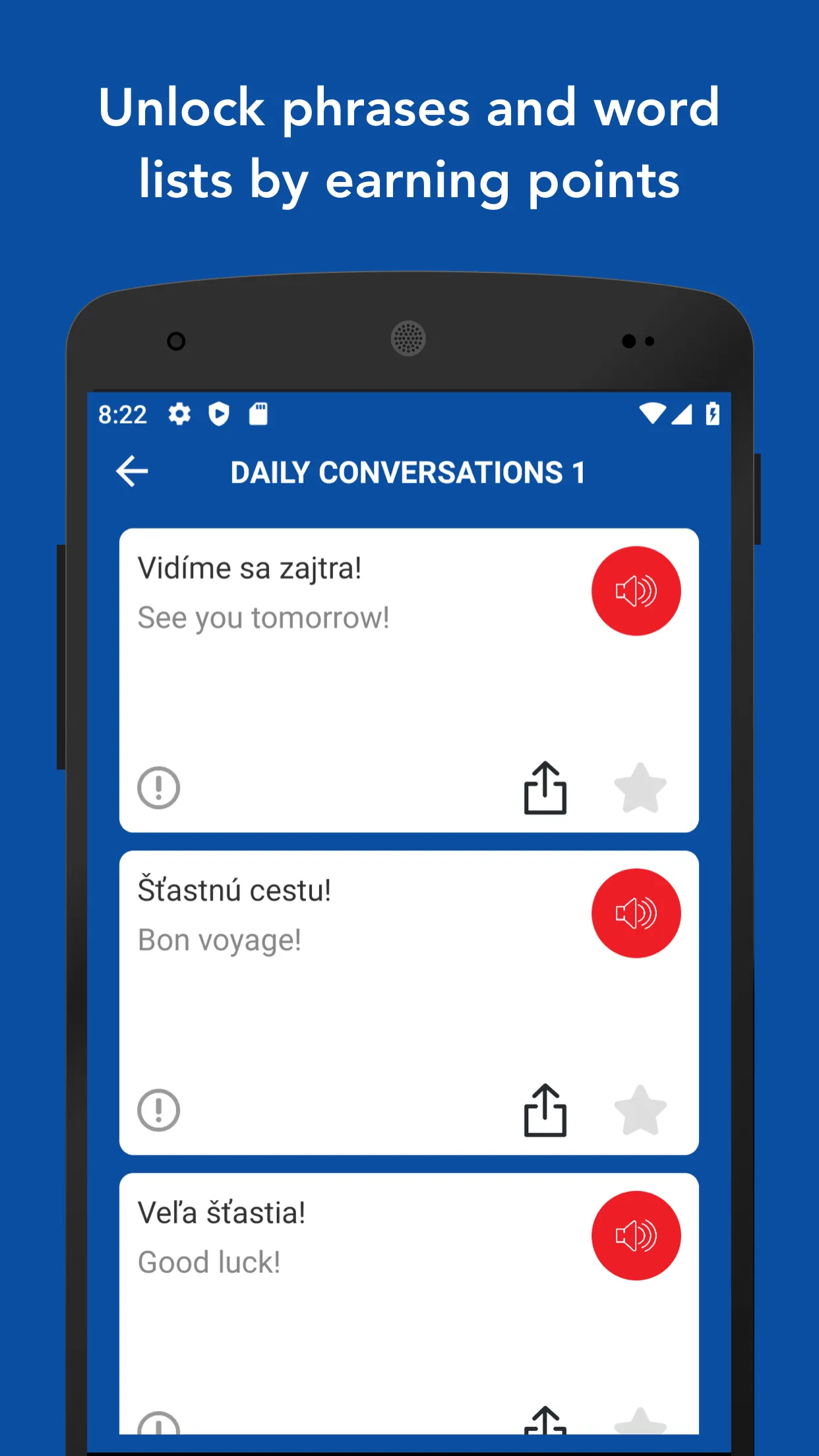 Tobo: Learn Slovak Vocabulary | Indus Appstore | Screenshot