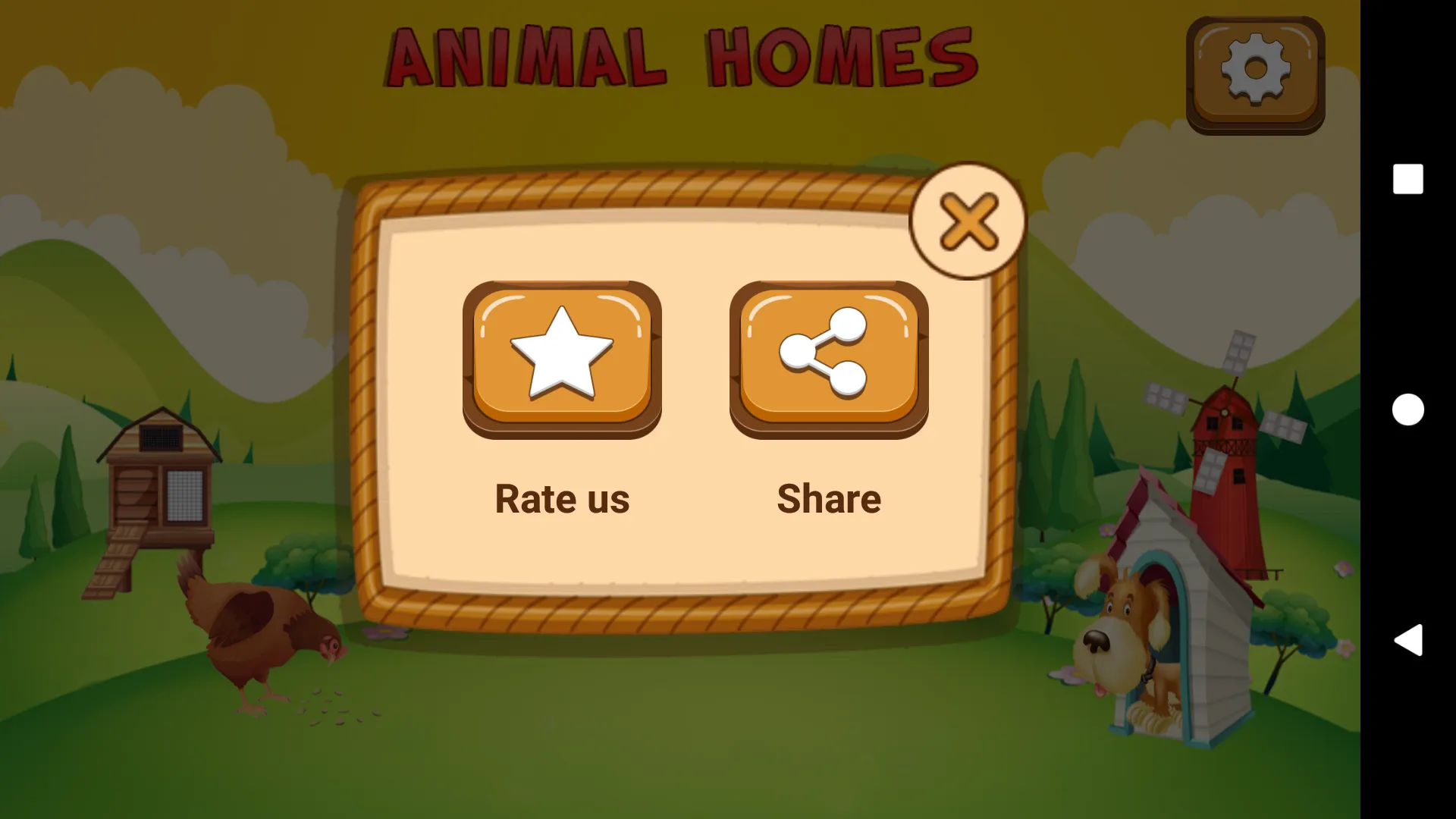 Animal Homes | Indus Appstore | Screenshot