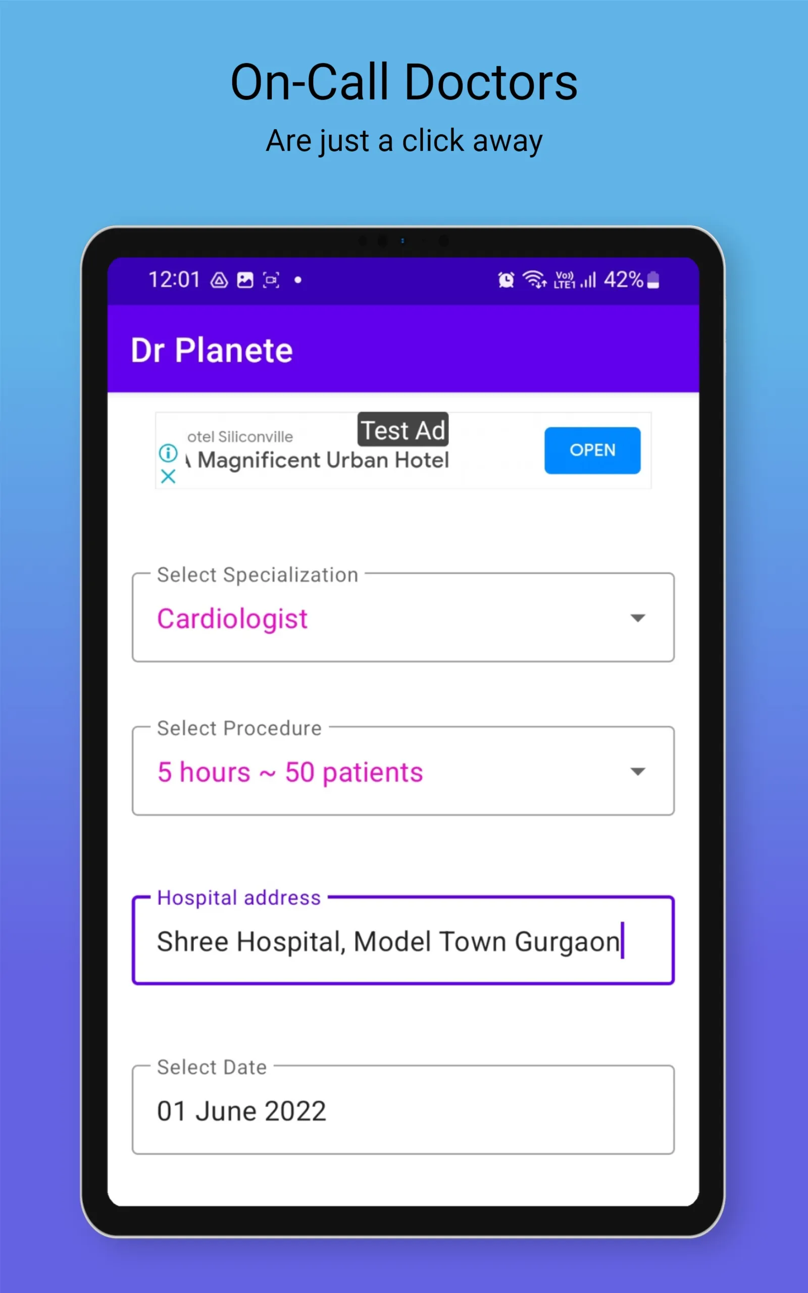Dr Planete :Doctors, Hospitals | Indus Appstore | Screenshot