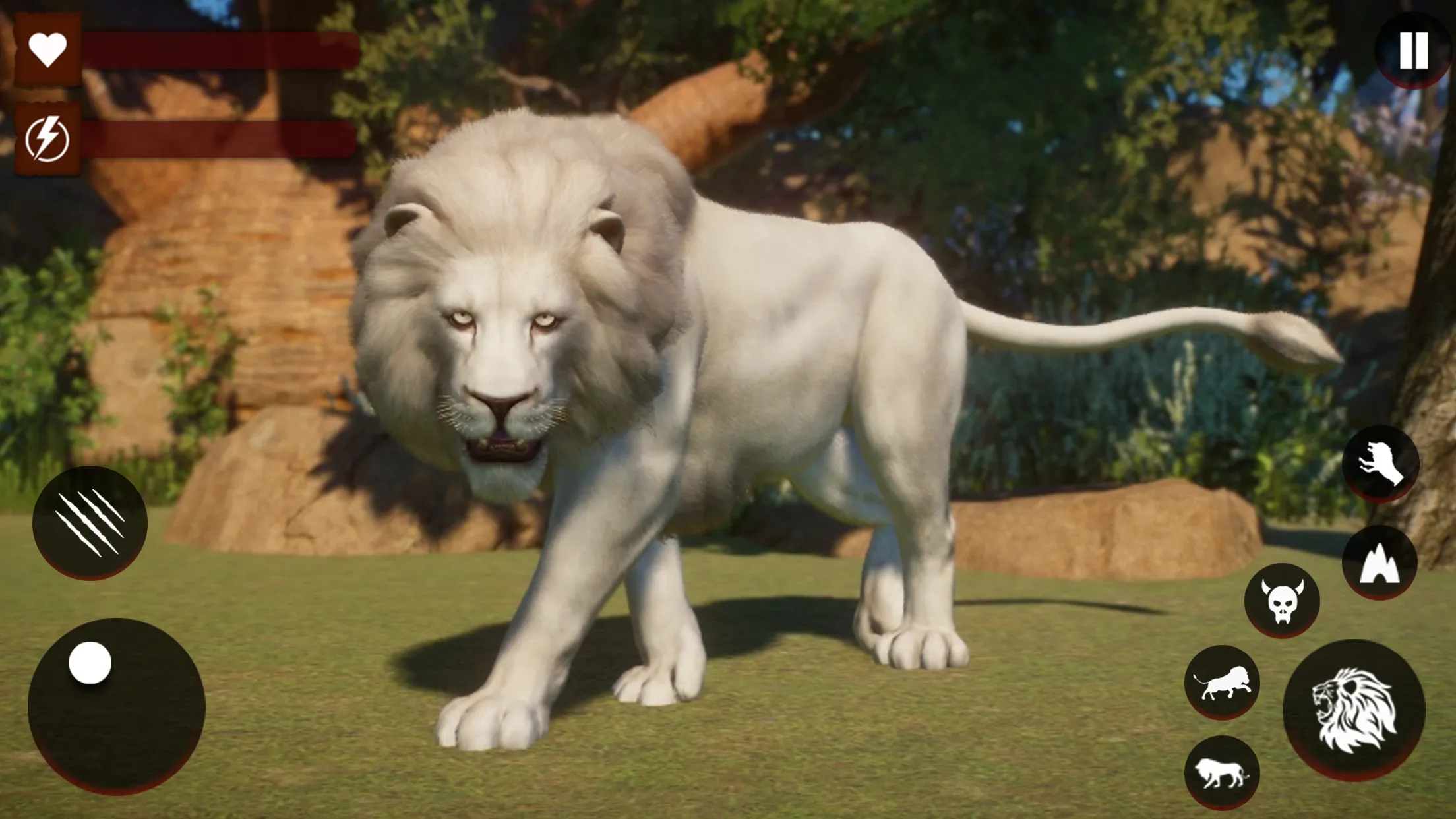 Wild Lion family simulator | Indus Appstore | Screenshot