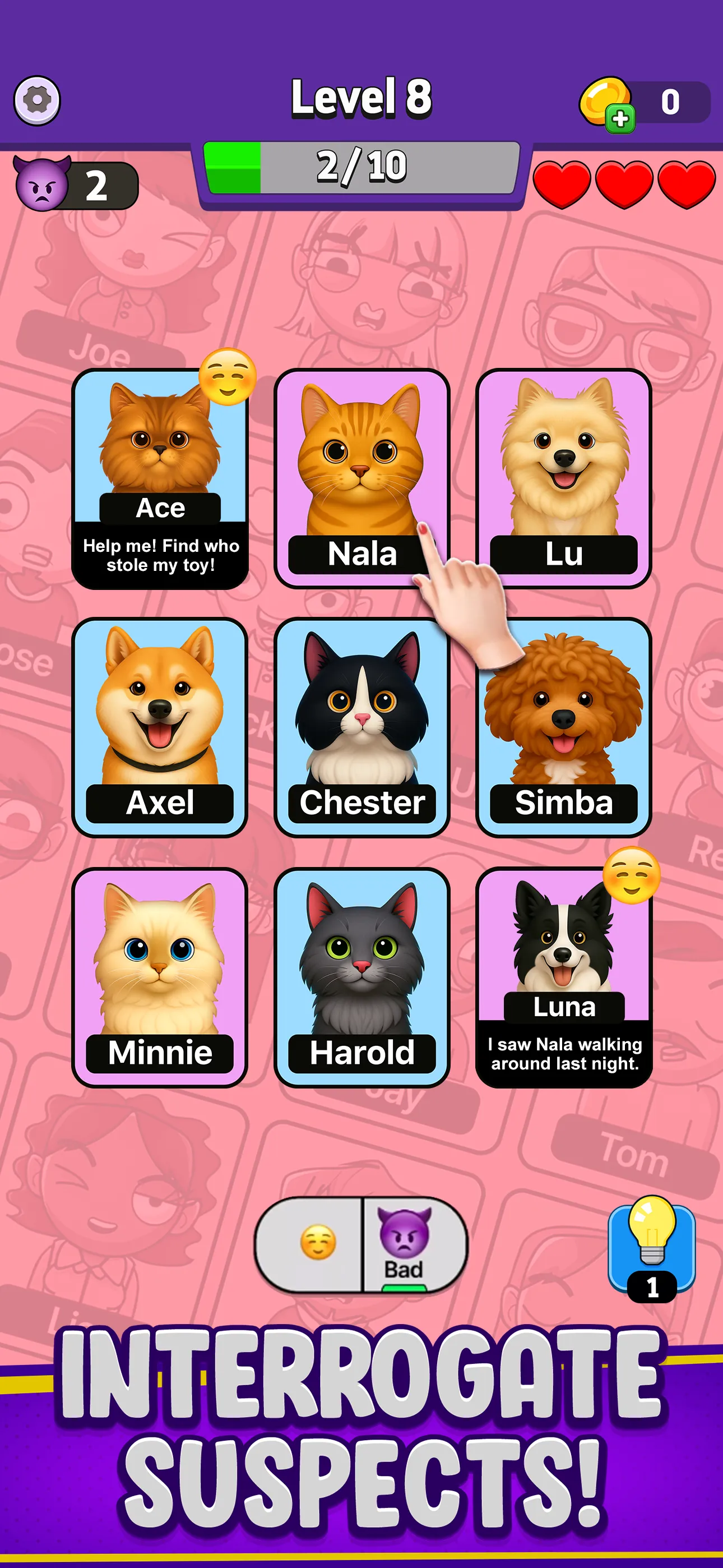 Clue Master - Logic Puzzles | Indus Appstore | Screenshot