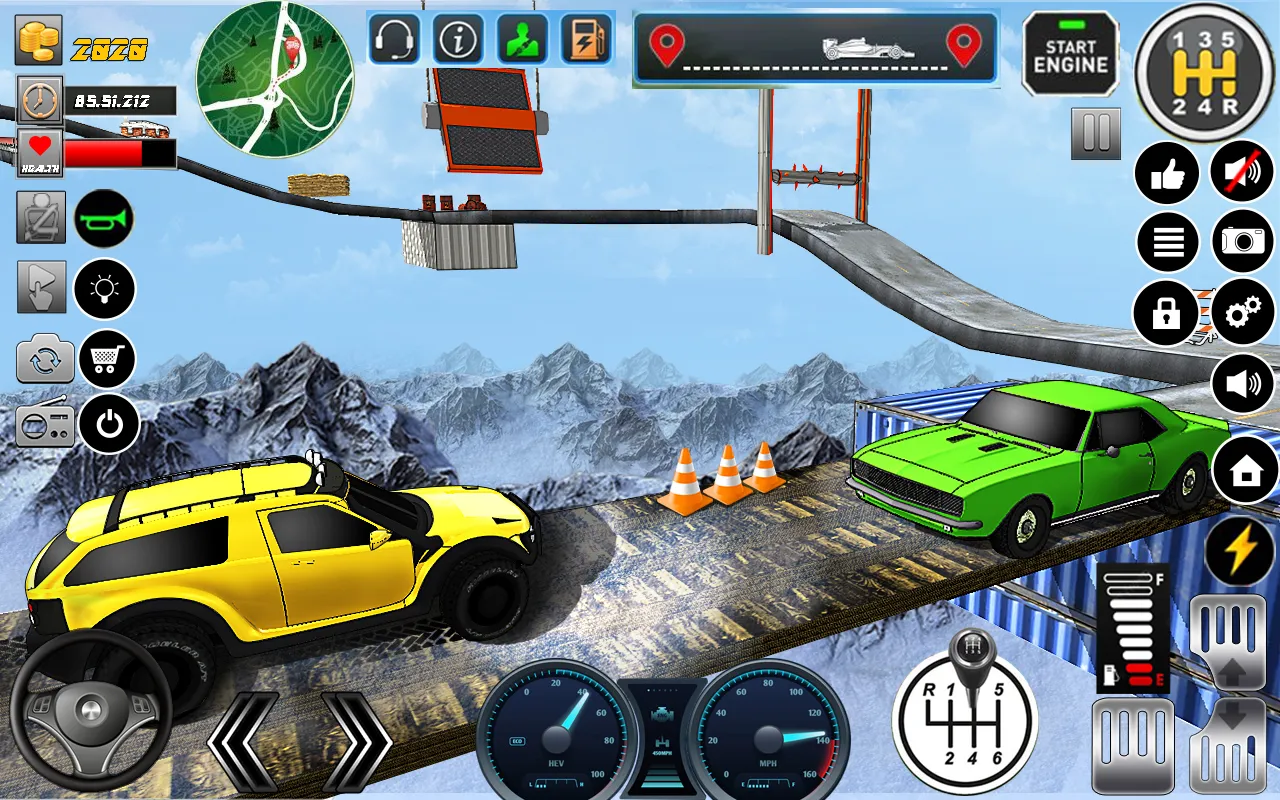 Extreme Jeep Snow Stunts | Indus Appstore | Screenshot